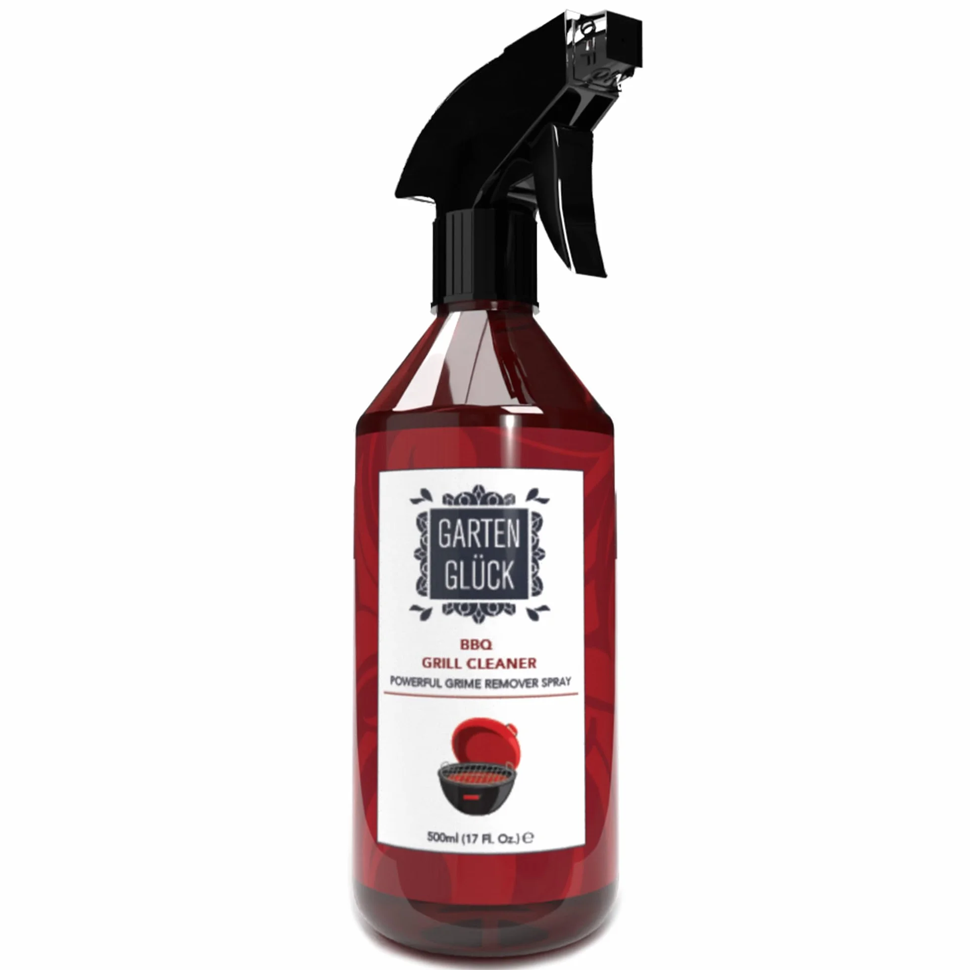 Środek do czyszczenia grilla, 500 ml, środek czyszczący do grilla i środek do czyszczenia grilla, naturalne produkty do czyszczenia grilla, spray do czyszczenia grilla, wytrzymały,