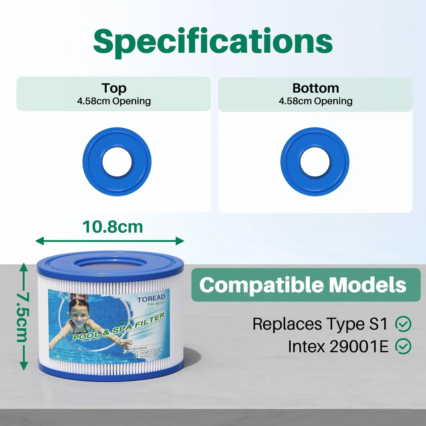 POOLPURE zestaw 4 filtrów S1 Easy Set