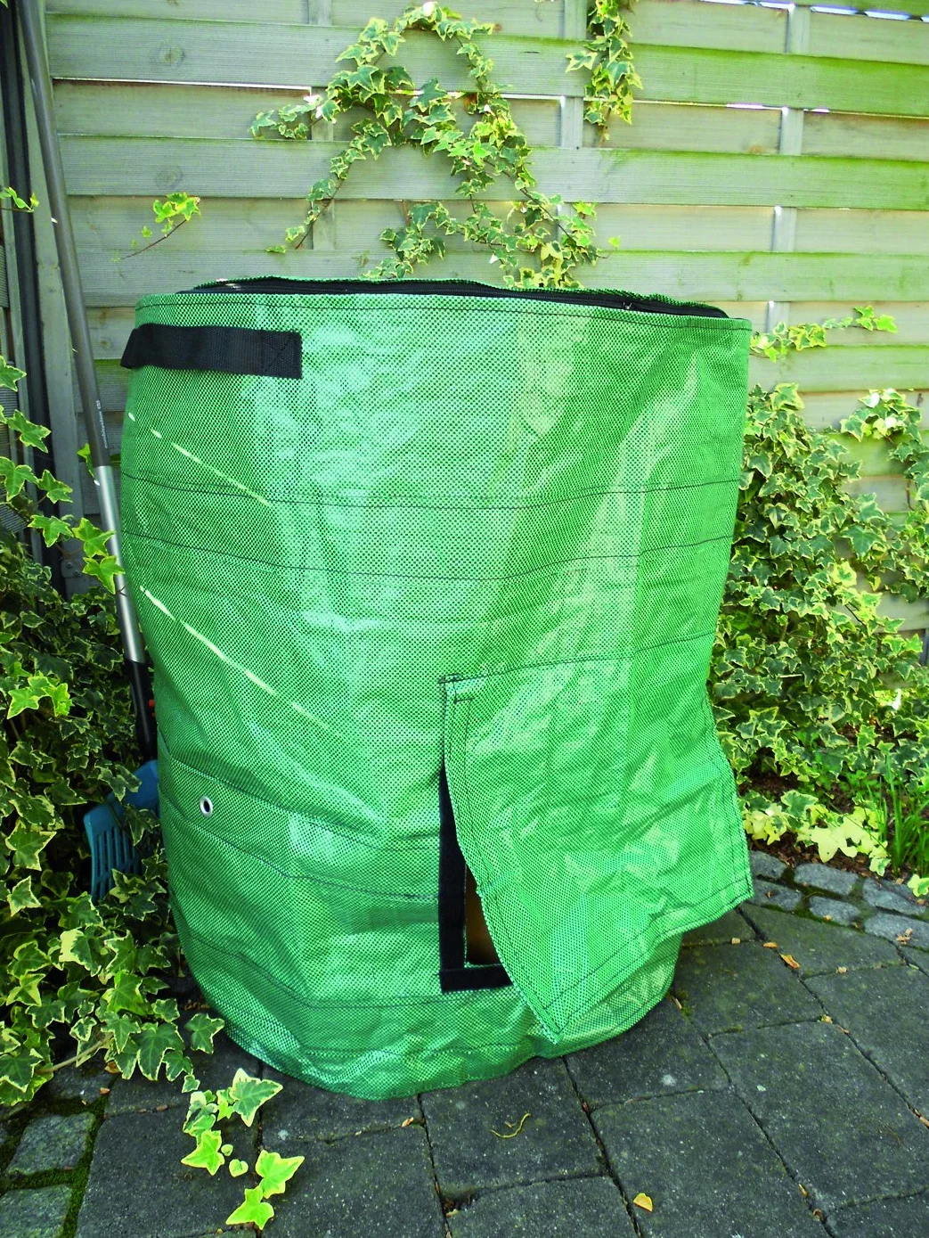 Kompost ogród 265 litrów zielony torba kompostowa