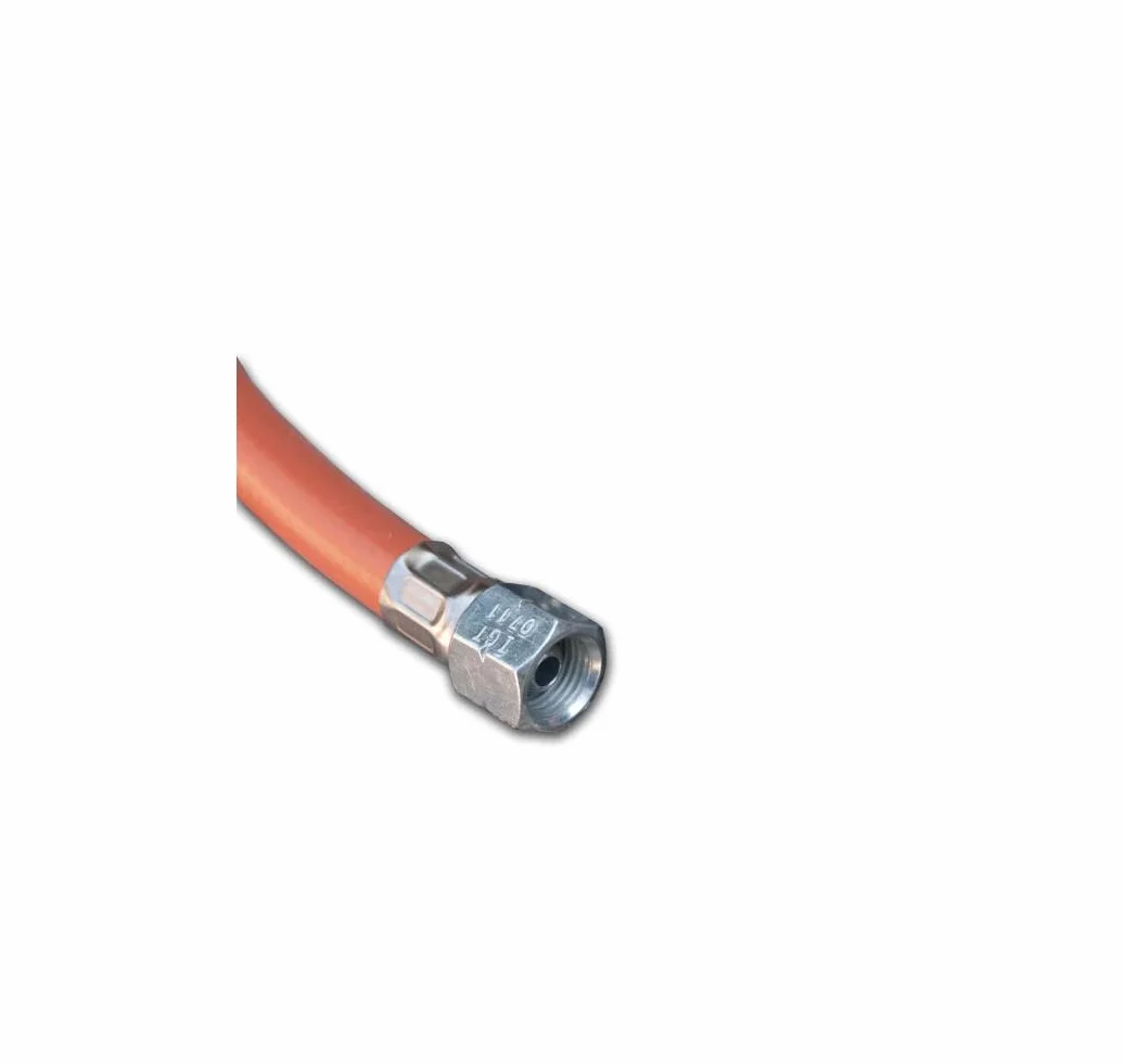 Wąż gazowy propan, 0,8 m do 2 m, lewy, 2 x 6,35 mm, do kempingu 150cm