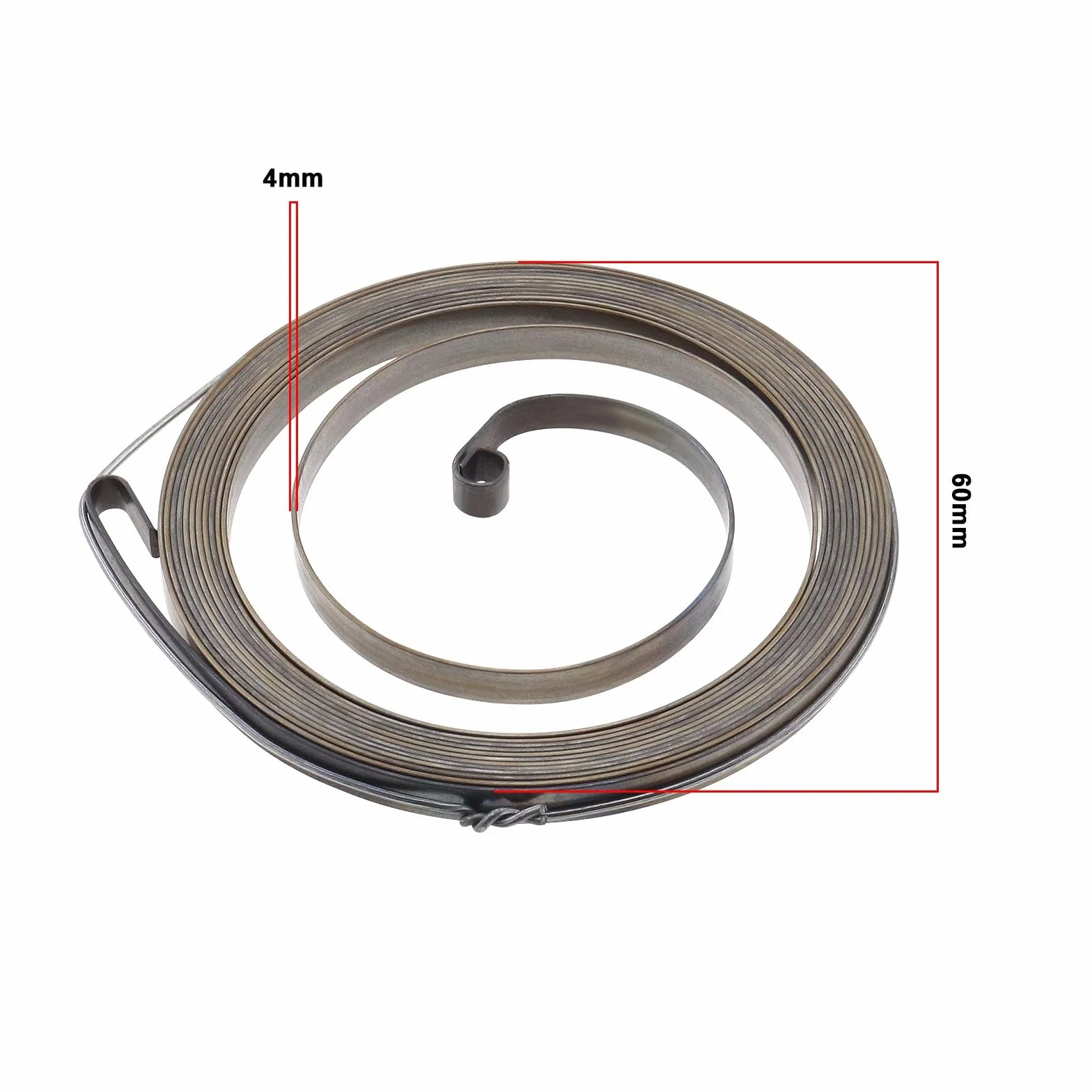 OTOTEC Sprężyna rozrusznika do tyłu kompatybilna z Stihl BG56 BG56C BG66 BG66C BG86 BG86 BG86C HS46 HS46C HS56C 4237 190 0600 do piły łańcuchowej dmuchawy