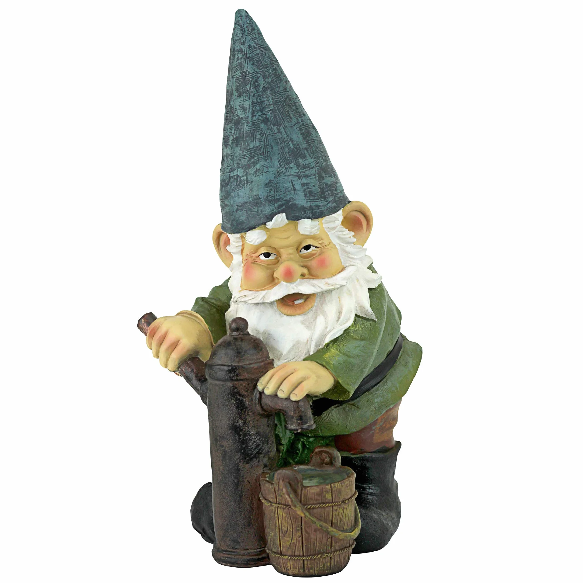 Statua ogrodowa - pompka wodna Pete Ogród Krasnal - Krasnal trawnikowy