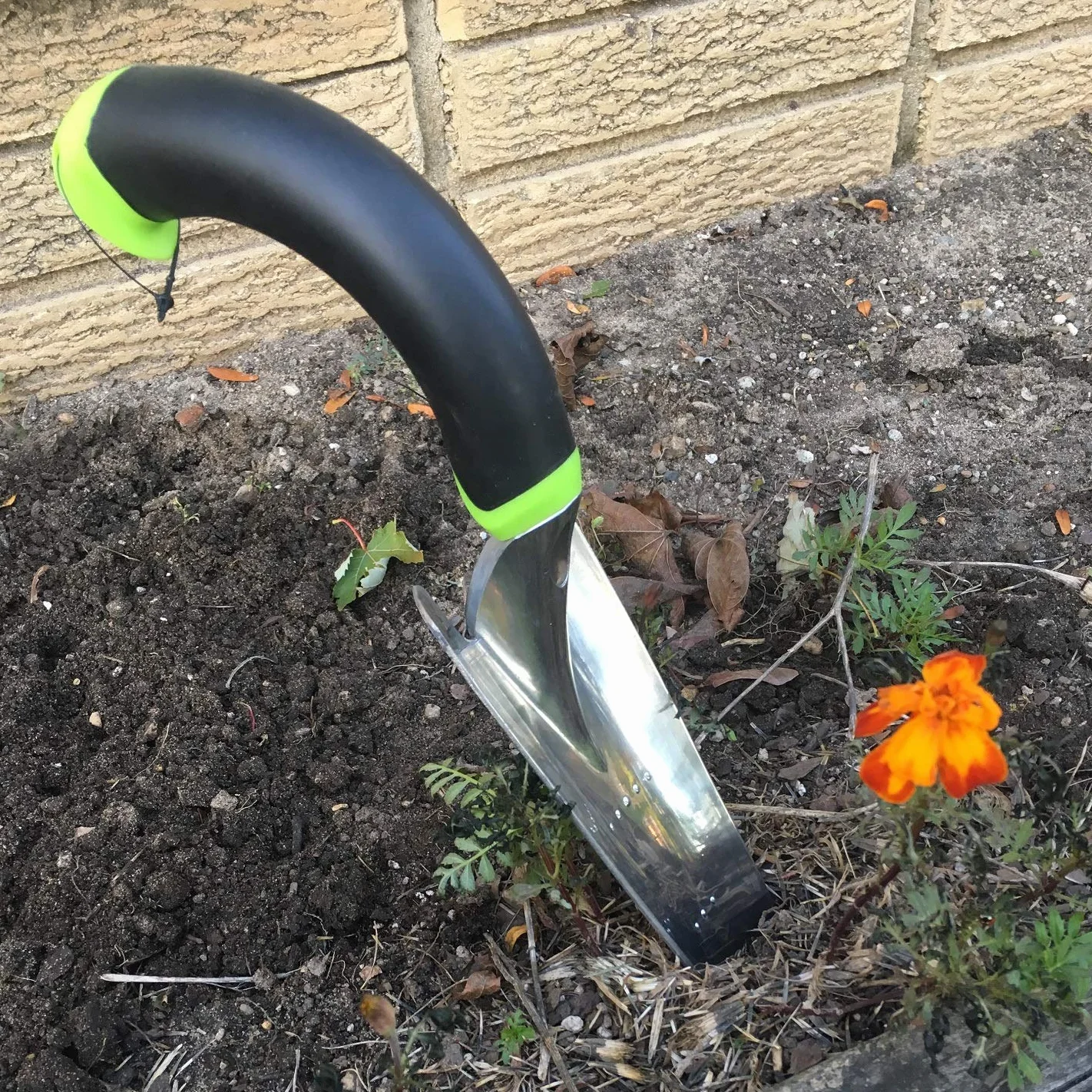 Radius Garden Ergonomiczna aluminiowa łopatka do przeszczepu, zielona, rozmiar uniwersalny
