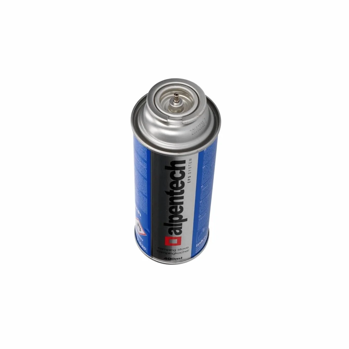 ALPENTECH - Wkład gazowy kempingowy 4 x 250 g butanowy UN2037 zatrzaskowe wkłady do kuchenek chwastów i lamp kempingowych