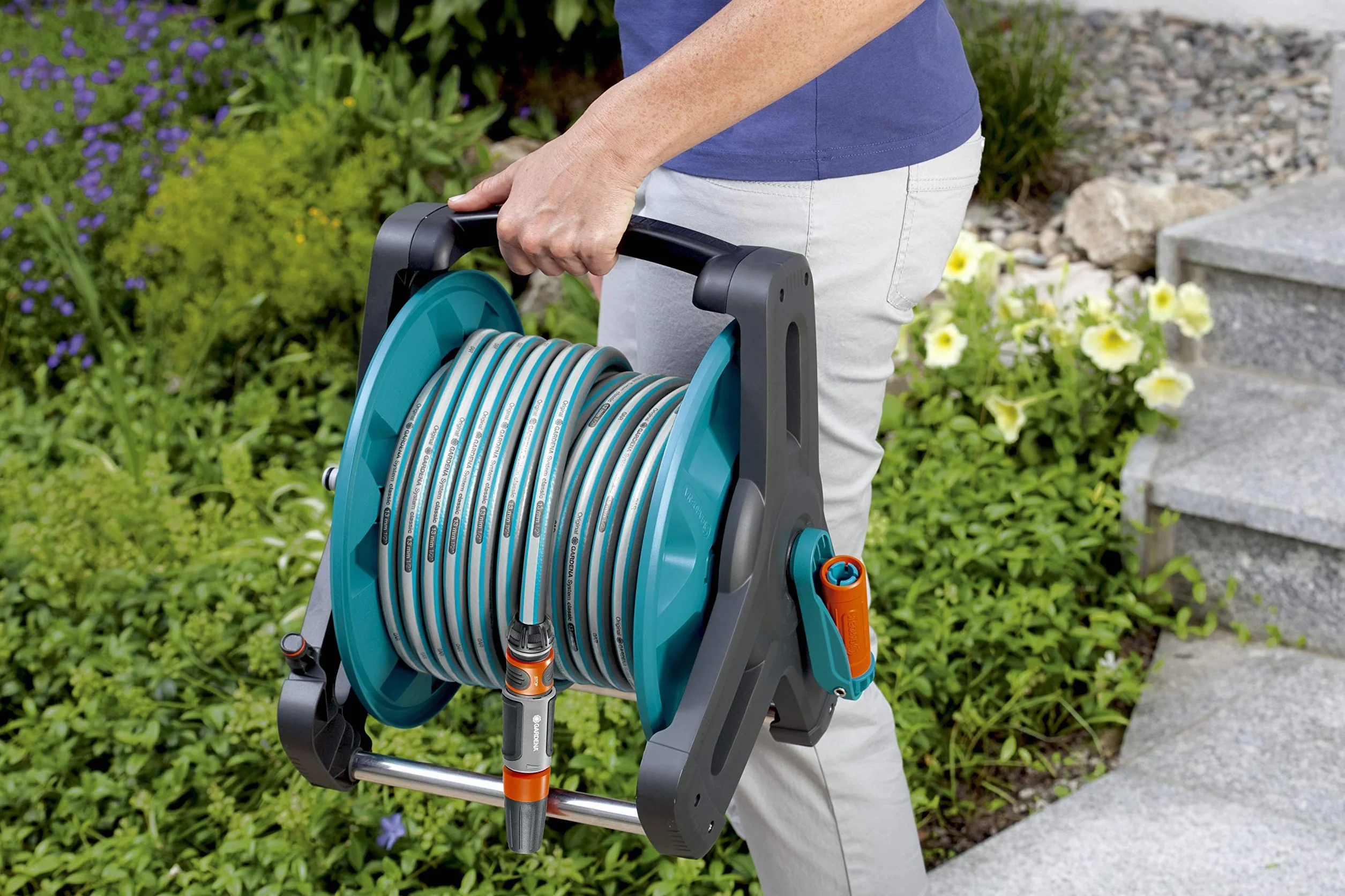 Gardena Classic Nosidło na Wąż 50 m 13 mm Kompaktowa Konstrukcja 8007-20