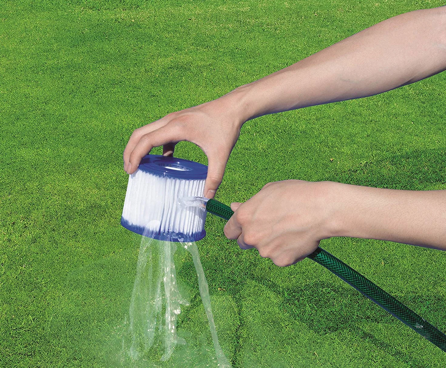 Bestway Flowclear wkład filtrujący do Lay-Z-Spa Miami Vegas Palm Springs Paryż Monako 3 x podwójne opakowanie