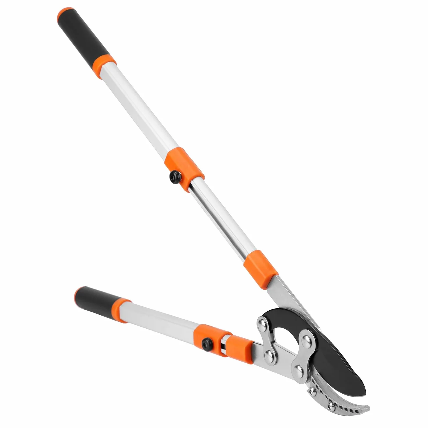 QWORK® Teleskopowe sekatory do gałęzi 68-101 cm, teleskopowe nożyce do gałęzi z regulowanymi uchwytami