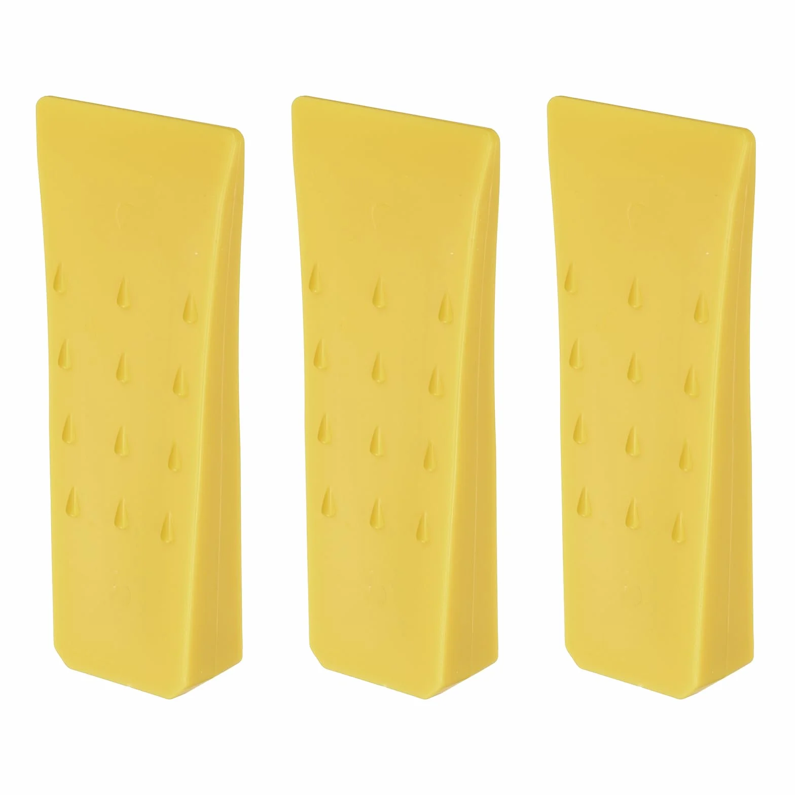 QUARKZMAN Klin do cięcia drewna z tworzywa sztucznego, 3 sztuki, tworzywo sztuczne ABS, 152 mm, klin do drewna i tworzywa sztucznego, klin do cięcia wkrętarki udarowej, kliny drzewne, akcesoria leśne,