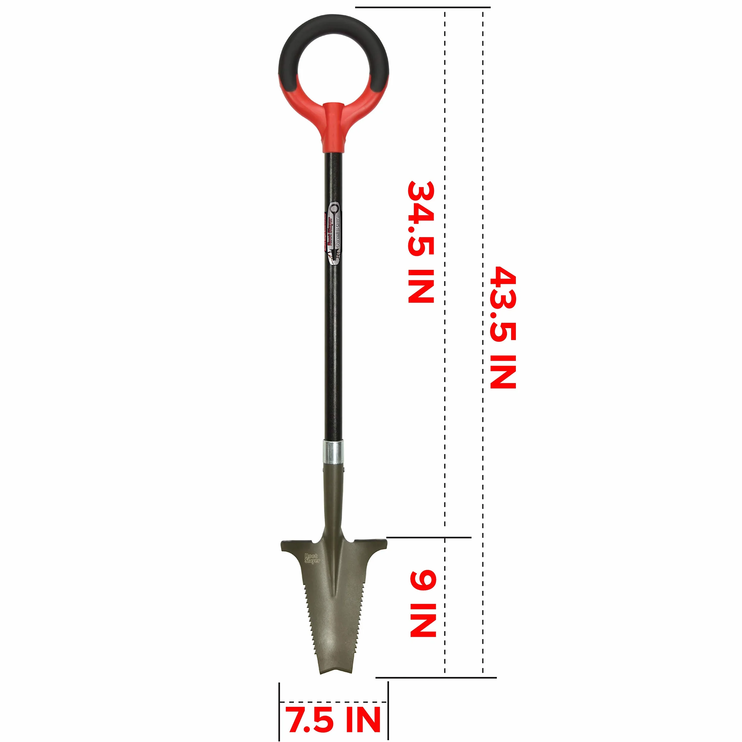 Radius Garden 23311, Root Slayer wieloletnia łopata, czerwona