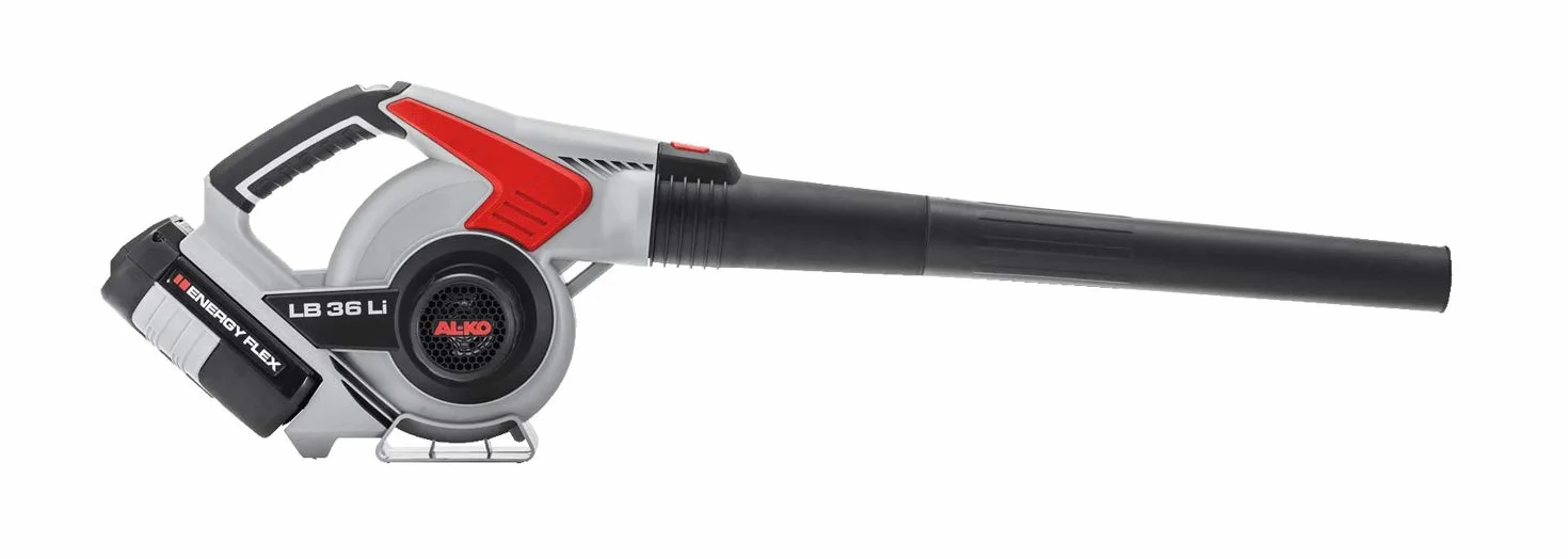 AL-KO Akumulatorowa dmuchawa do liści LB 4060 Energy Flex (bezstopniowa regulacja przepływu powietrza, niewielka waga 2,2 kg, w zestawie 2 nasadki rurowe)