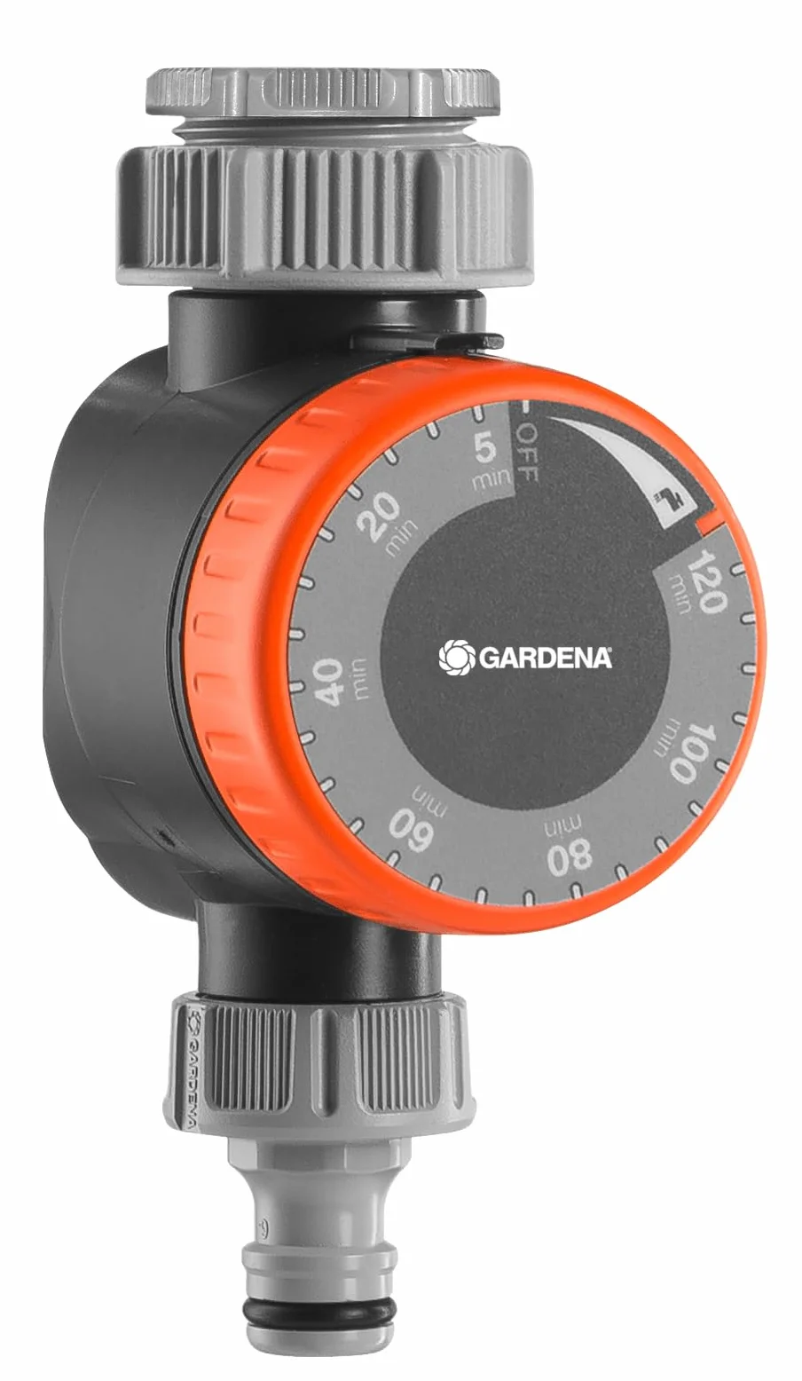 Gardena sterownik nawadniania automatyczny zegar 26,5 mm G 3/4 33,3 mm G1 elastyczny czas nawadniania 5-120 min szybkozłącza