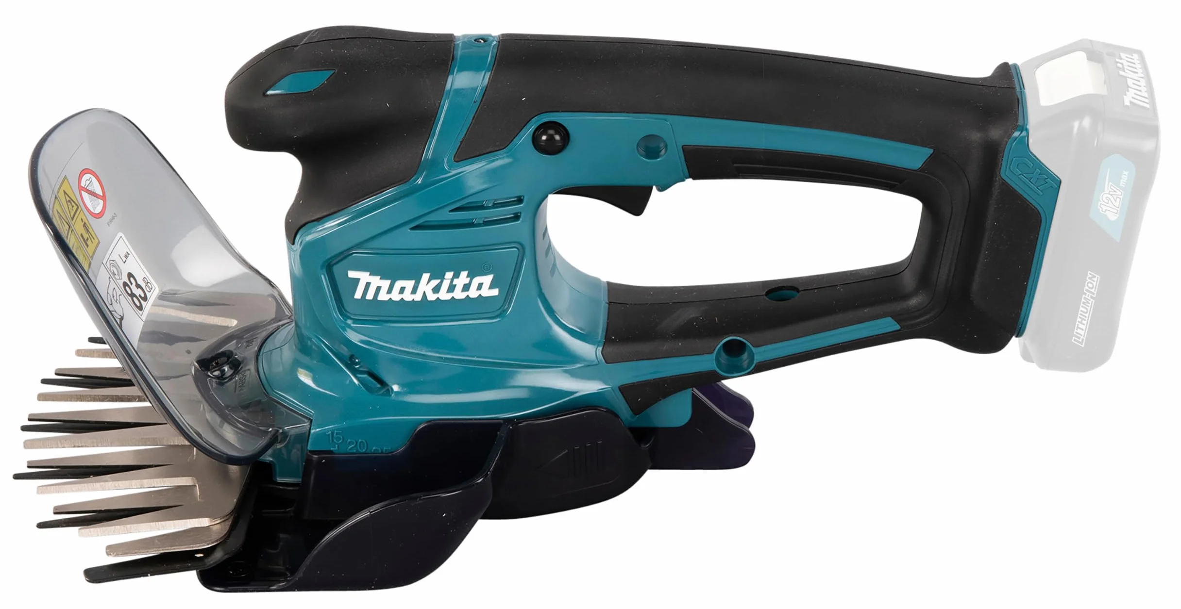 Makita UM600DZX akumulatorowy trymer do trawy/krzewów (12 V, bez akumulatora, bez ładowarki)