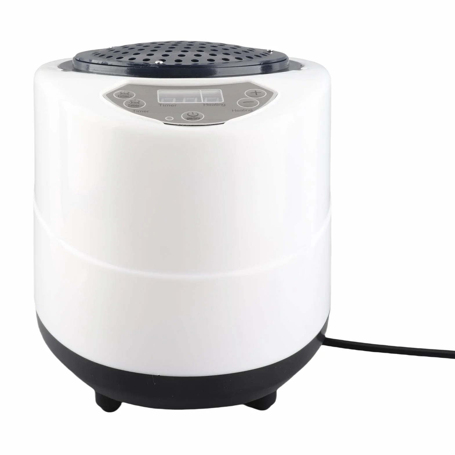 Fdit Generator Pary 3L 1500W, Inteligentny Pilot Cyfrowy Panel Zabezpieczający, ze Zbiornikiem ze Stali Nierdzewnej do Fumigacji w Domowym Spa