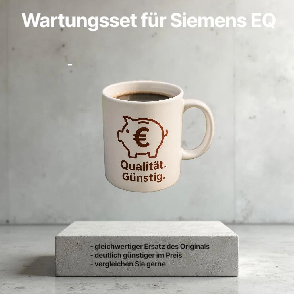 Wąż silikonowy, zestaw konserwacyjny do Siemens EQ.3 S100 S300 S500 / EQ.9 s300 S500 S700 S900 / & Bosch VeroCup 100 300 - wąż do parzenia - część zamienna do ekspresu do kawy – stabilny, elastyczny i
