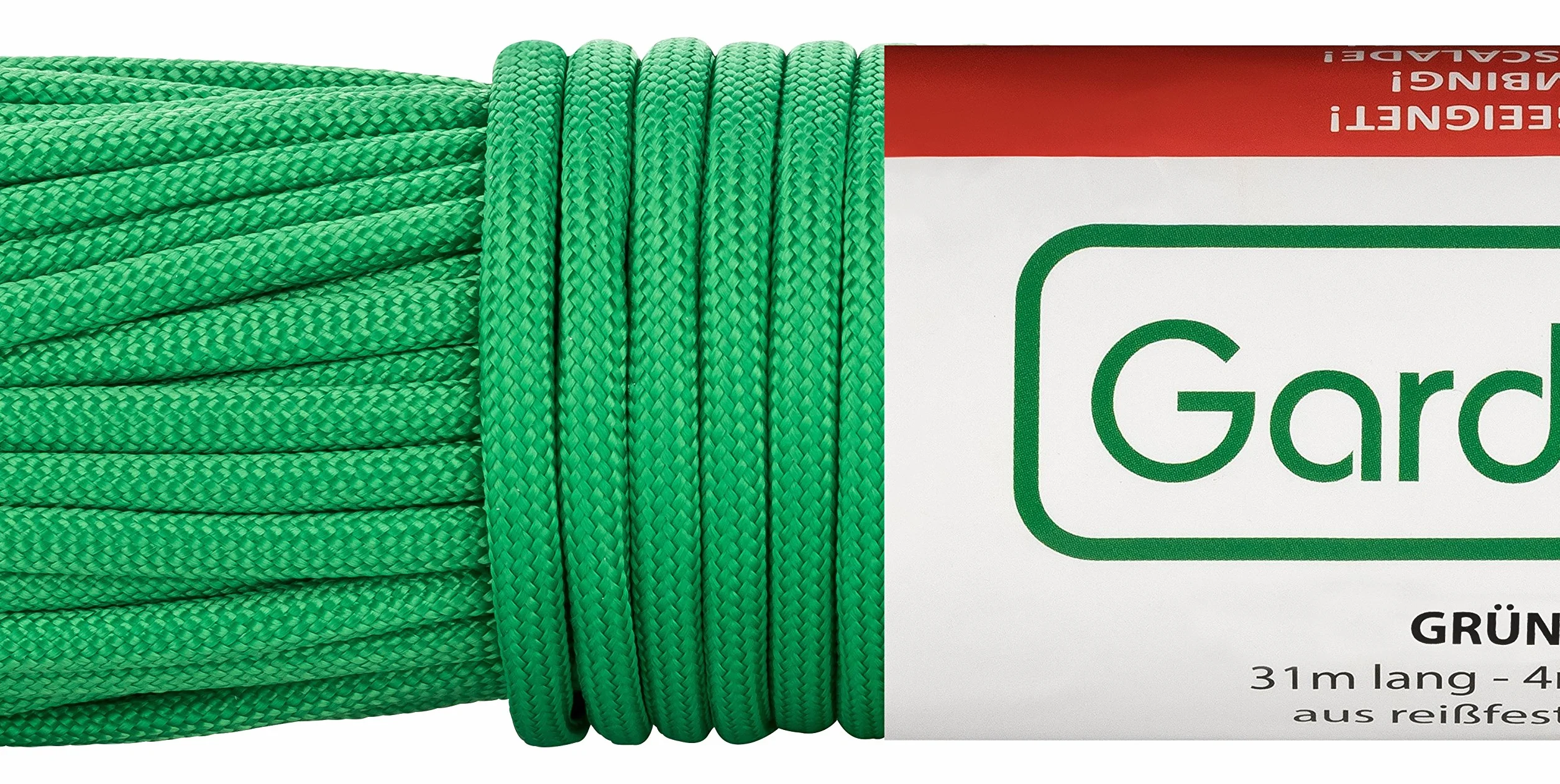 GardenMate Paracord 550 – profesjonalna lina ogrodowa z nylonu – RÓŻNE KOLORY – 31 m długości, 4 mm grubości – lina rdzeniowa z 7 włókien, z odpornego na rozrywanie nylonu
