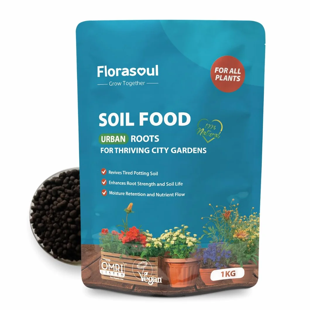 BIO Aktywator do Ziemi Doniczkowej | Odżywia Starą Ziemię, z Magazynem Wody i Efektem Nawozu | Do Roślin Balkonowych i Domowych | Urban Gardening