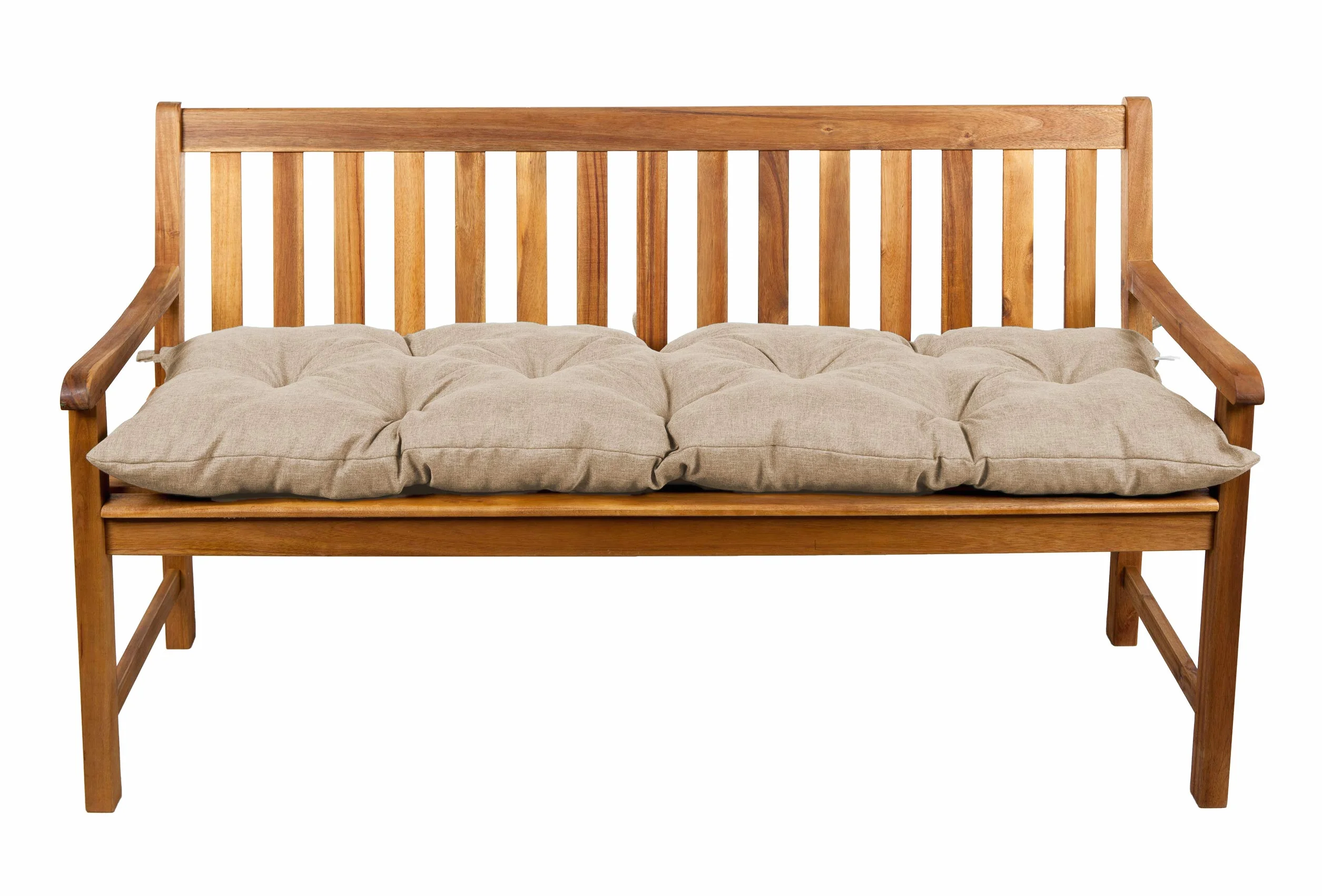 Gutekissen® Poduszka na ławkę ogrodową, poduszka na ławkę balkonową LS (130x60, Beżowy)