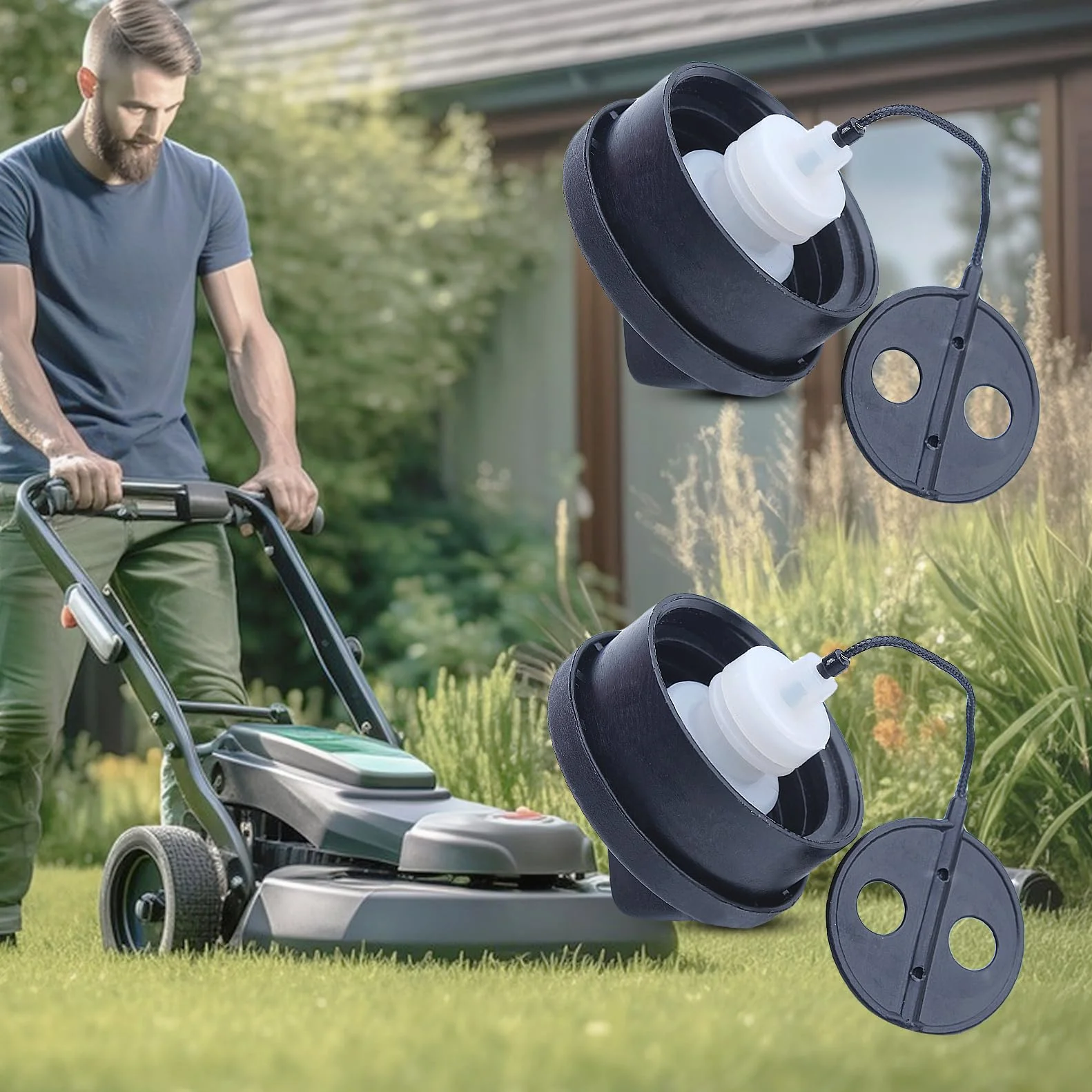 Korki wlewowe paliwa do STIHL FS40 FS44 FS56 FS86 FS90 FS38 FS45 FS55 FS80 FS120 AUMEL
