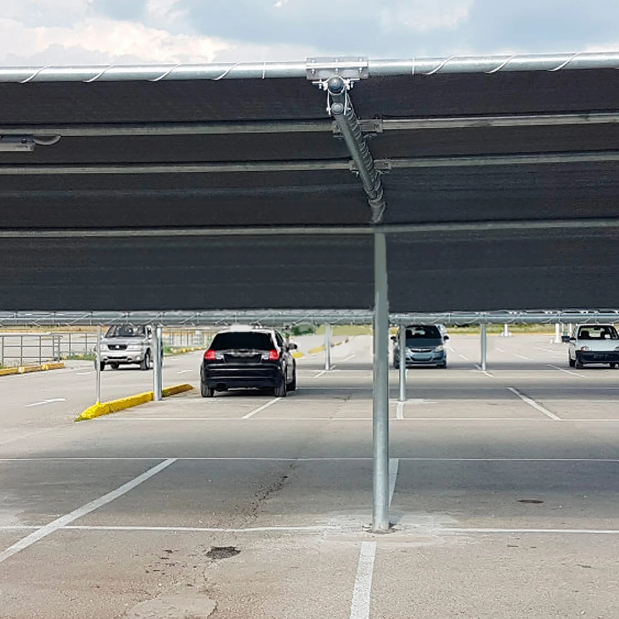 Froadp 1.5x10m Ekran Ogrodzeniowy Siatka Wiatrochronna Ogrodzenie Ogrodowe HDPE Parawan Ochronny Ekran do Tenisa z Opaską 150g/m² Siatka Cieniująca Siatka Tkaninowa na Ogrodzenie Balkon (Antracyt)