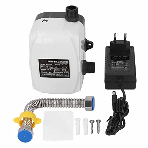 Pompa Wspomagająca Ciśnienie Wody do Domu, Pompa Ciśnieniowa DC 24 V 180 W, Automatyczny System Podnoszenia Ciśnienia Wody, Wysokie Ciśnienie Wody do Zraszaczy Prysznic Kuchnia