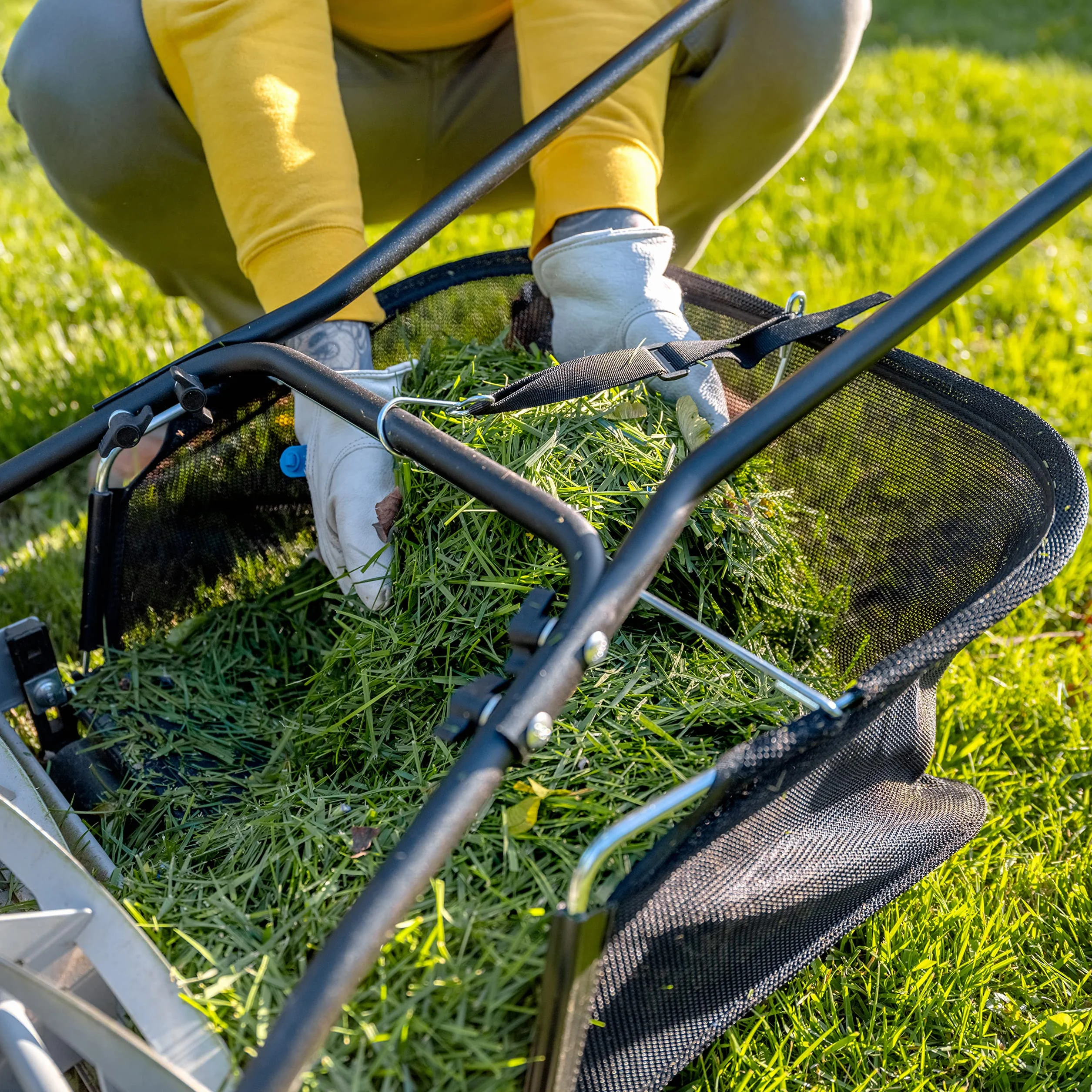 American Lawn Mower Company GC91820 18-Inch/20-Inch Reel Lawn Mower Grass Catcher, Black