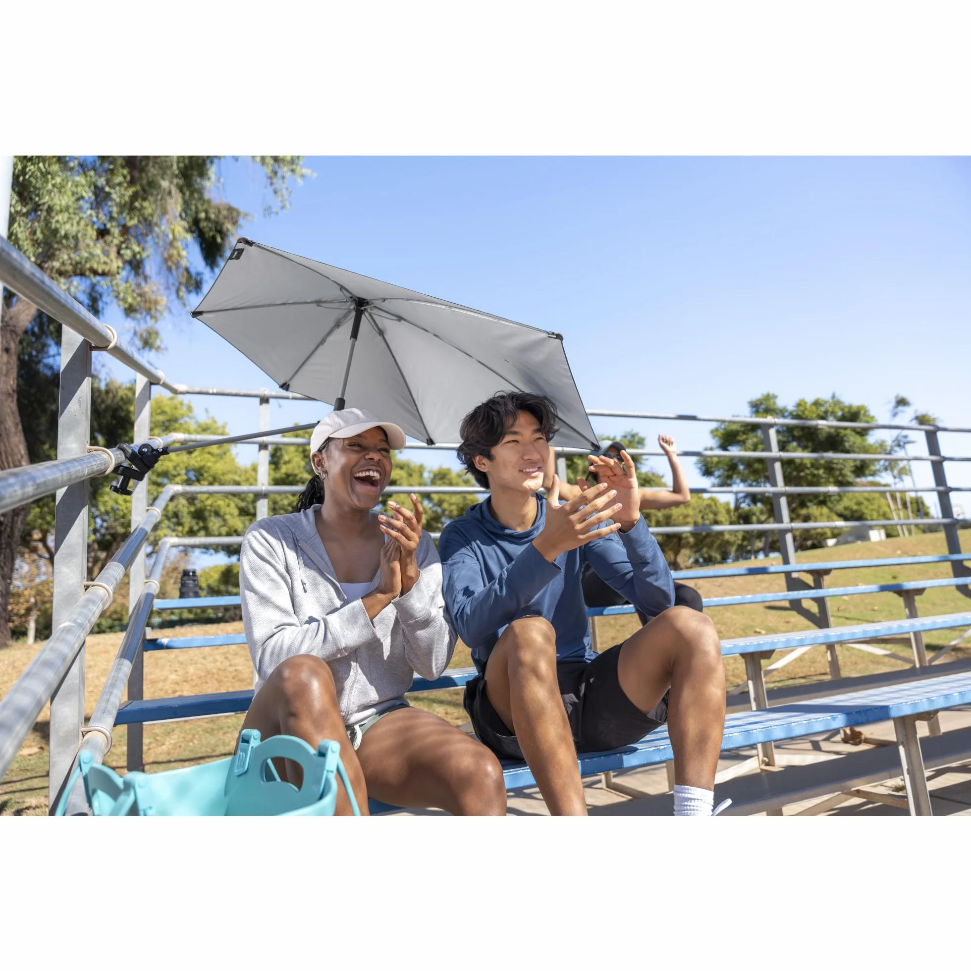 Sport-Brella Versa-Brella SPF 50+ regulowany parasol z uniwersalnym zaciskiem, Versa Navy