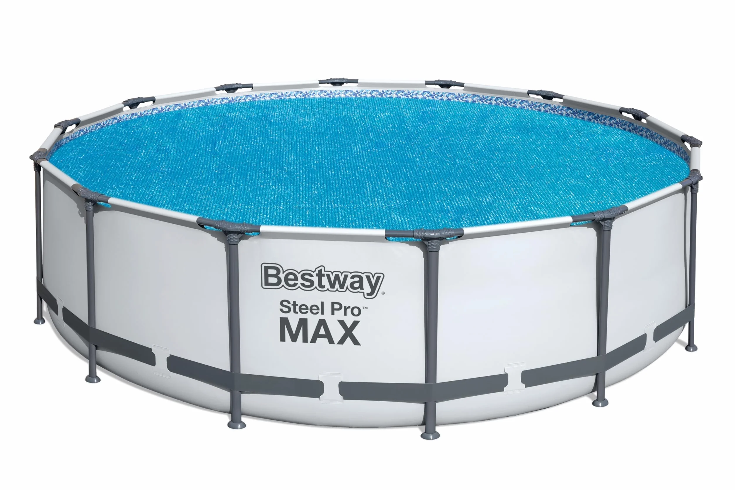 Bestway Plandeka solarna PE Ø 417 cm, niebieska, okrągła