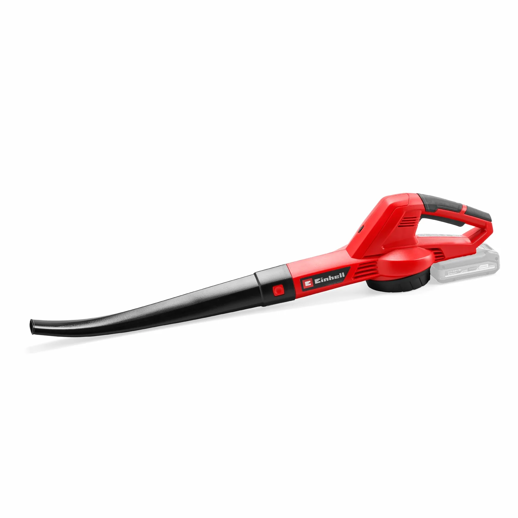 Einhell Uniwersalna dmuchawa akumulatorowa GC-CL 18/1 Li E-Solo Power X-Change (18 V, Li-ion, 210 km/h, 2-częściowa rura, elektroniczna regulacja prędkości, bez akumulatora i ładowarki)