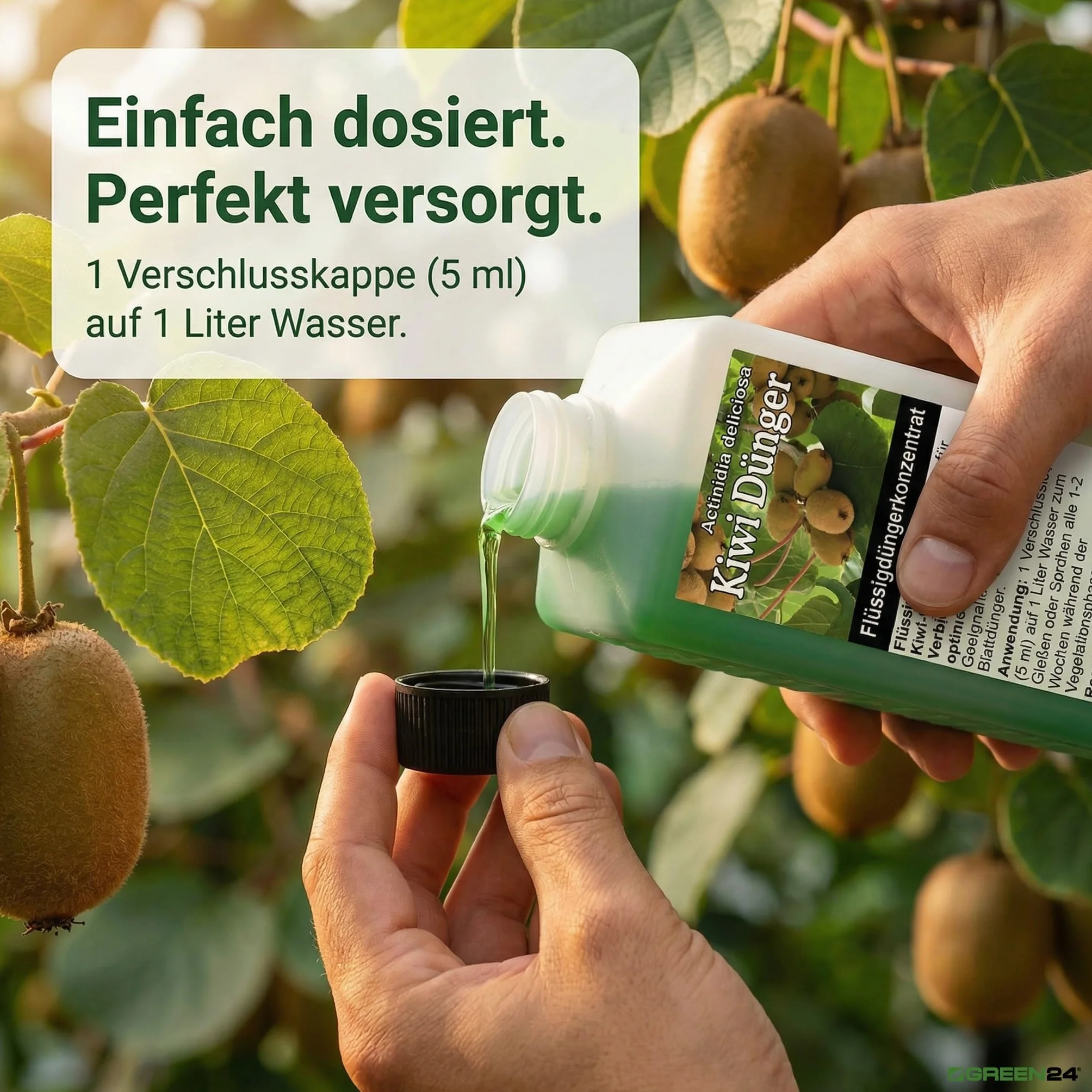 Green24 Nawóz do kiwi Actinidia deliciosa NPK, Kwietniki i doniczki