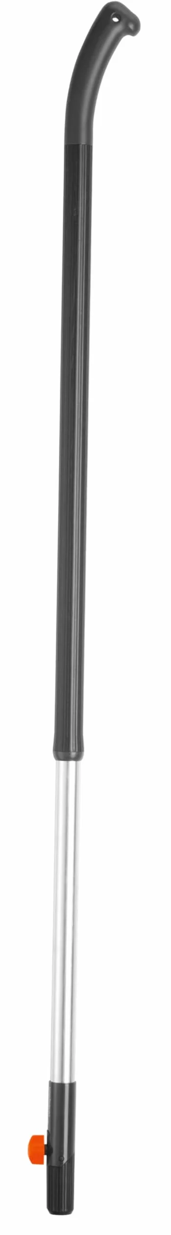 Gardena combisystem trzonek ergoline 130: Aluminiowy trzonek do wszystkich urządzeń combisystem, długość 130 cm, wygięta rękojeść ułatwiająca obsługę, z wysokiej jakości aluminium (3734-20)