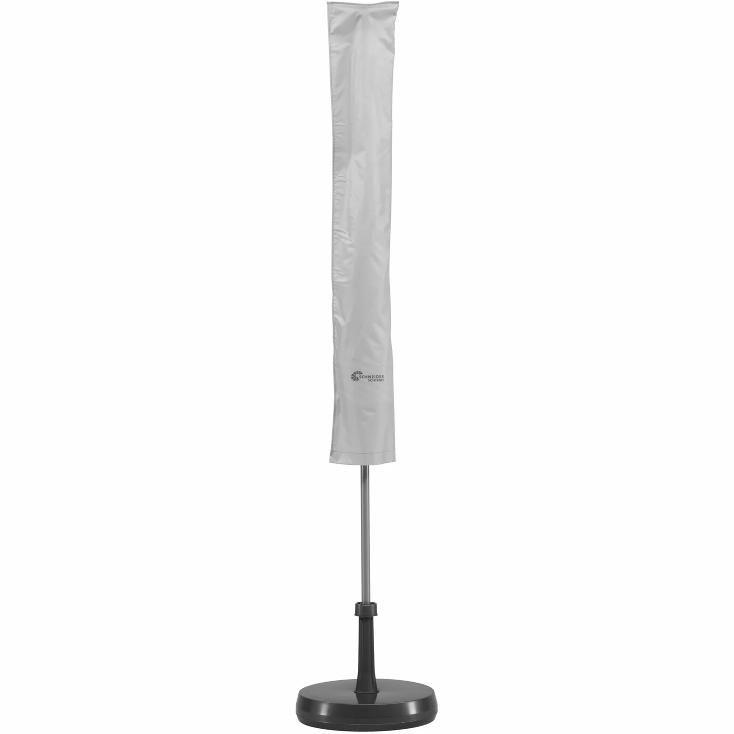 Schneider 817-00 Pokrowiec Ochronny na Parasole, Srebrno-Szary, do ok. 200 cm Ø