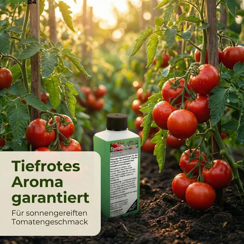 GREEN24 Nawóz do Pomidorów, Papryki i Chilli, Płynny Premium z Profesjonalnej Linii