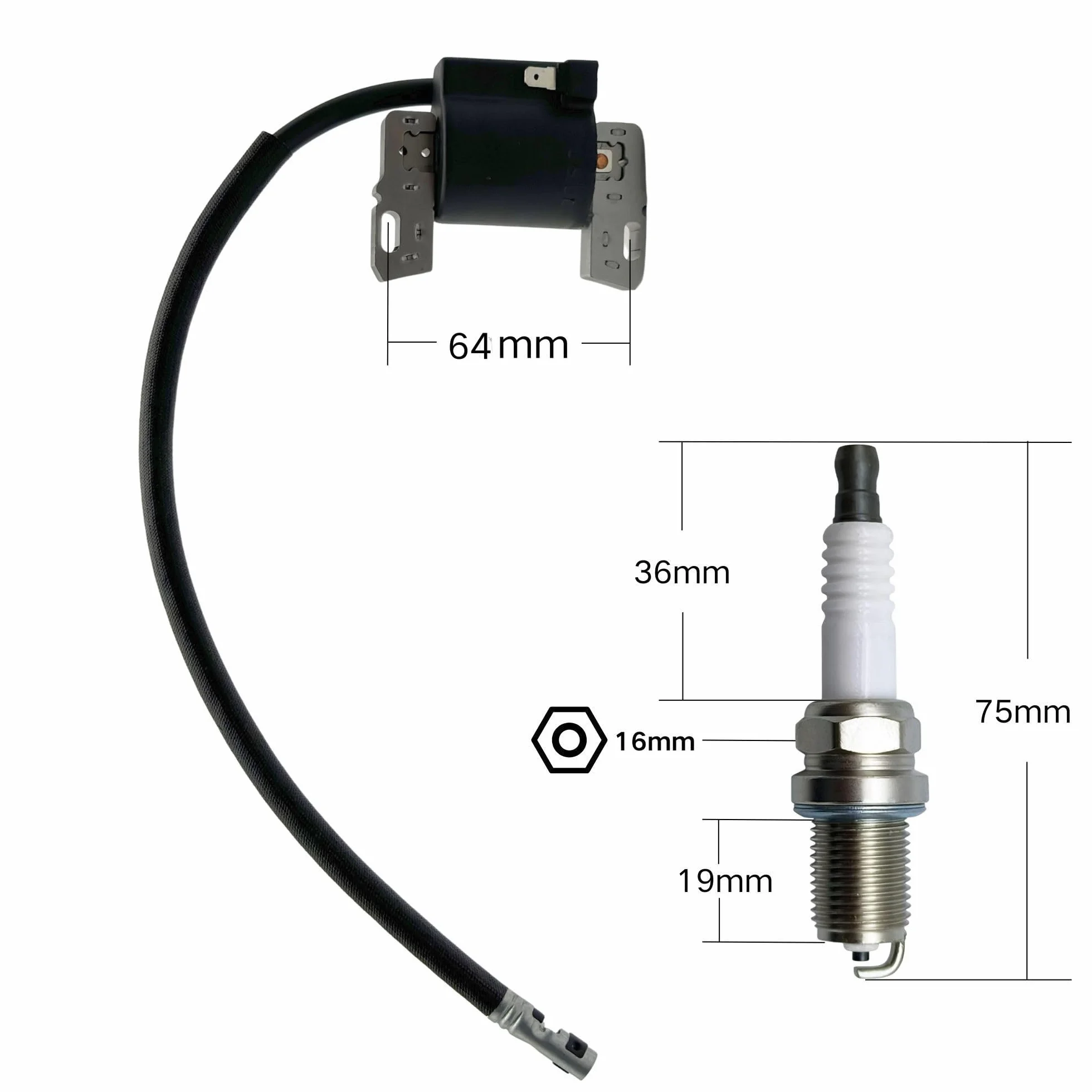 Cewka zapłonowa YGQ do Briggs & Stratton 591459 492341 Lg492341 do silników kosiarek