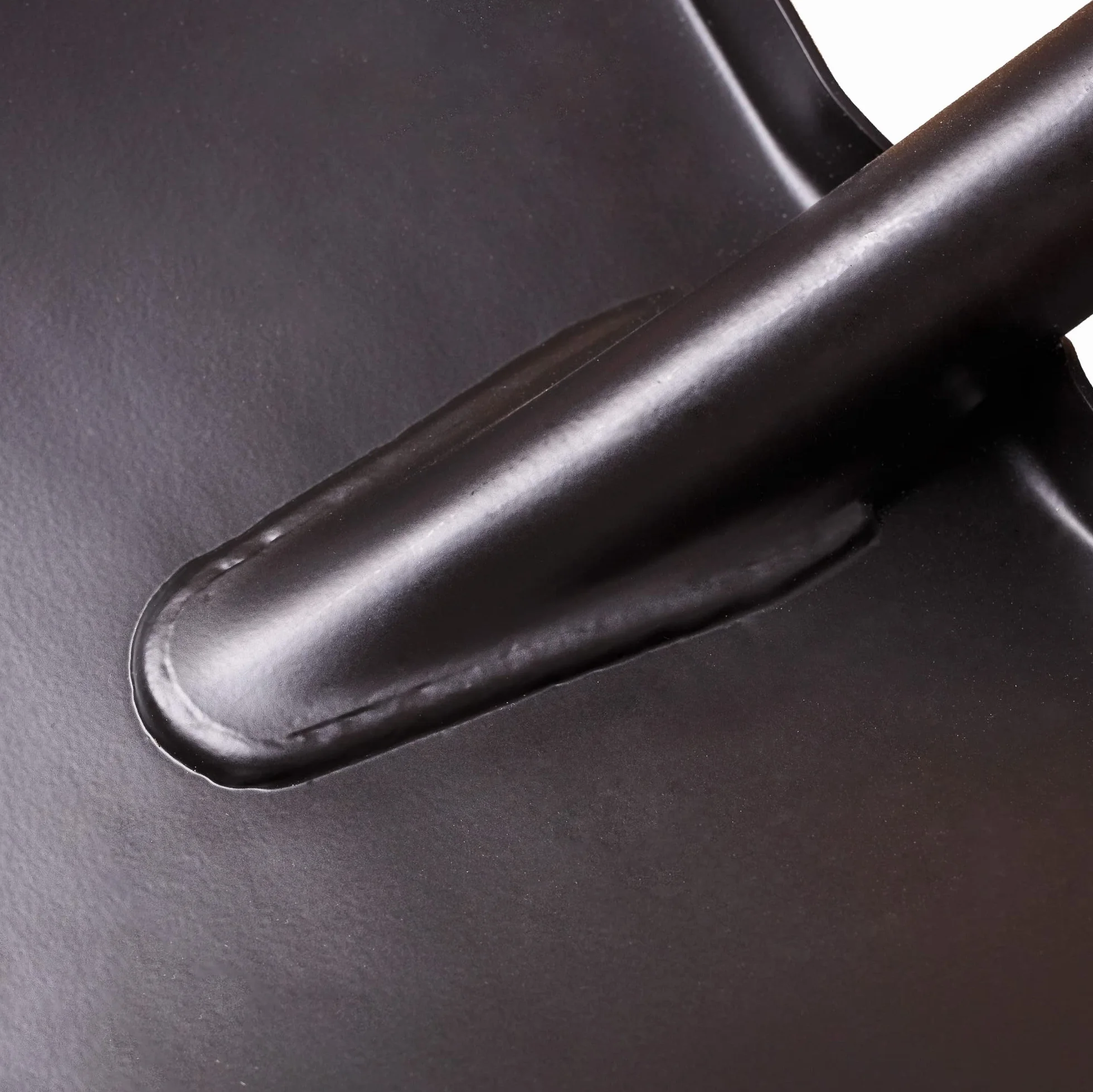 Mivos Ergonomiczna łopata ze stali węglowej – 124 cm – łopata ogrodnicza z hartowanym ostrzem i uchwytem D – do twardych podłóg kamienistych – wyprodukowano w UE