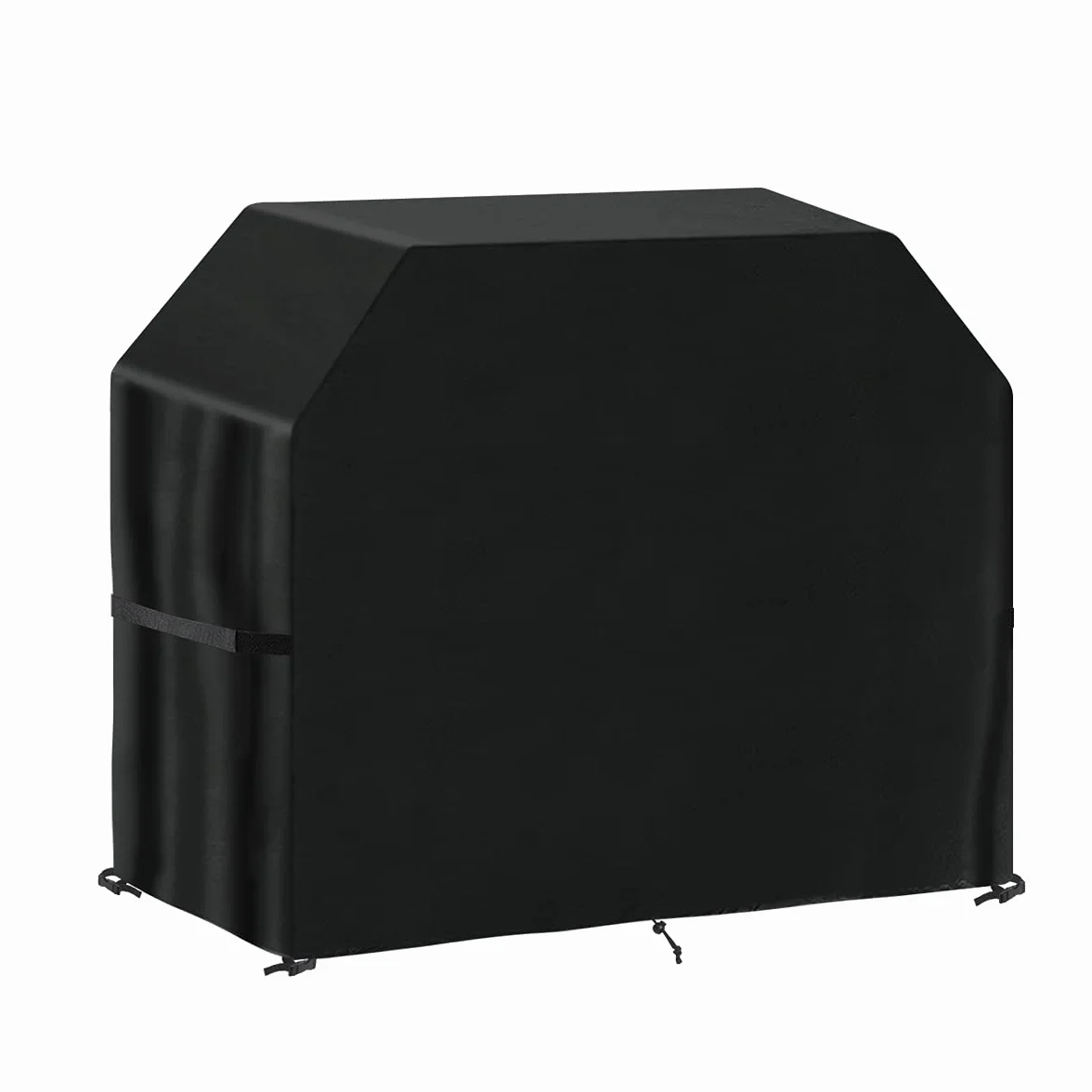 Prostokątny pokrowiec na grill, plandeka ochronna na grill ochrona przed UV, wiatroszczelna, wodoodporna osłona grilla dla marek Weber, Holland, JennAir, 117 x 66 x 117 cm