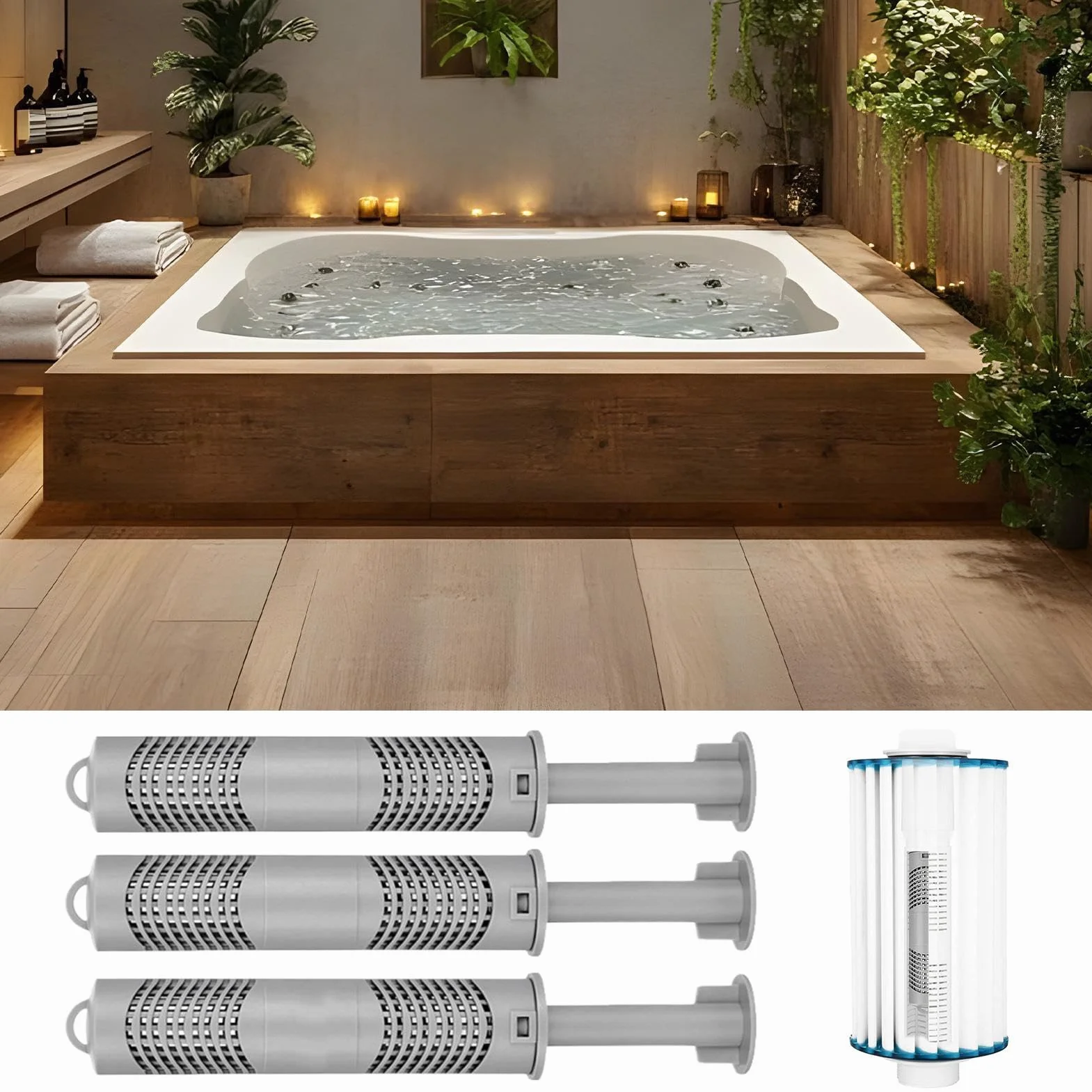 Hot Springs Silver Ion narzędzie do wkładu solnego, odporne na wysokie temperatury urządzenie o zdrowym wzornictwie, wysokiej jakości akcesoria kąpielowe, sprzęt spa z łatwym użyciem, artykuły domowe