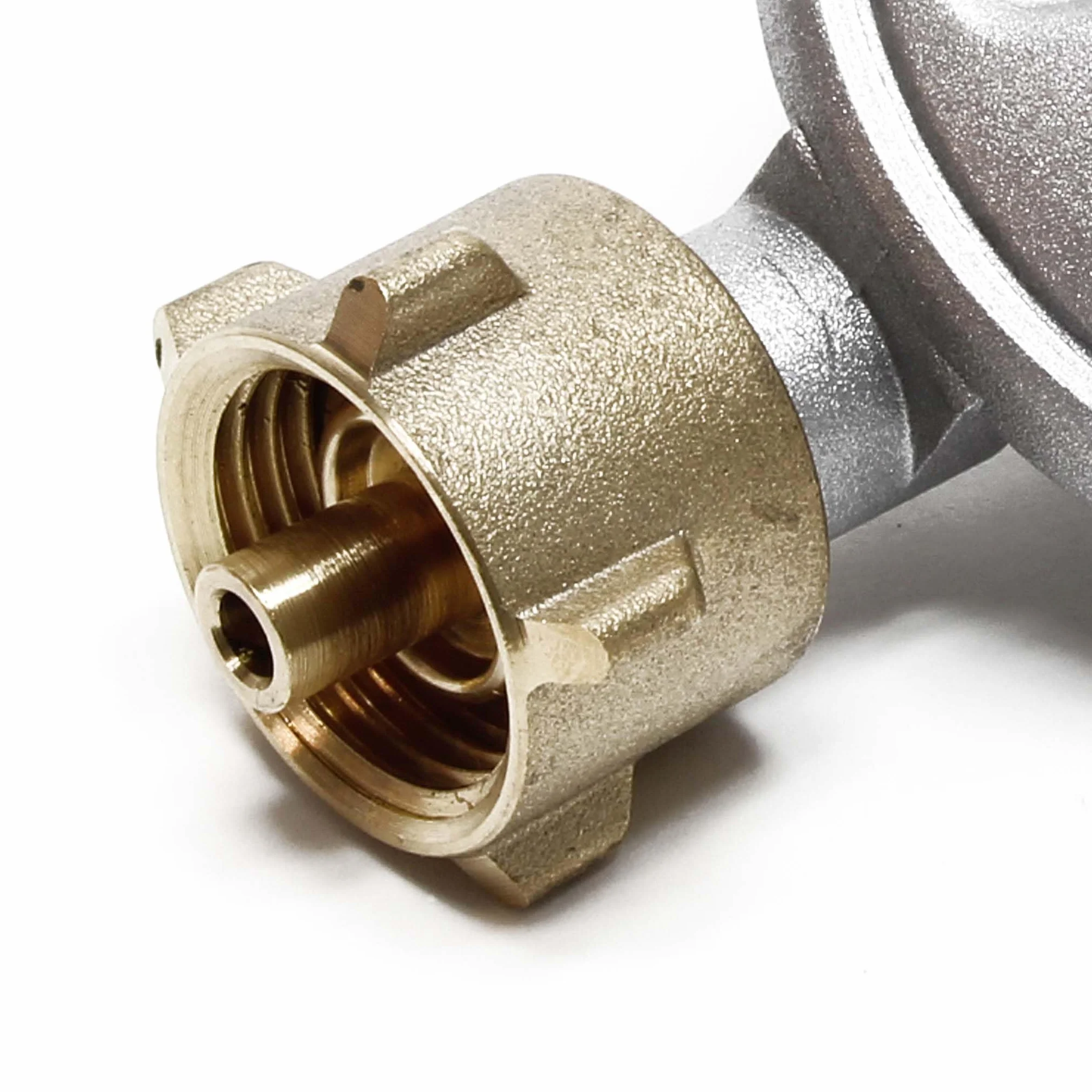 Wiltec Reduktor ciśnienia gazu 50 mbar z wężem propanowym 1,5 m 21,8 x 1,14 l