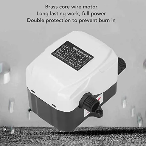 Pompa Wspomagająca Ciśnienie Wody do Domu, Pompa Ciśnieniowa DC 24 V 180 W, Automatyczny System Podnoszenia Ciśnienia Wody, Wysokie Ciśnienie Wody do Zraszaczy Prysznic Kuchnia