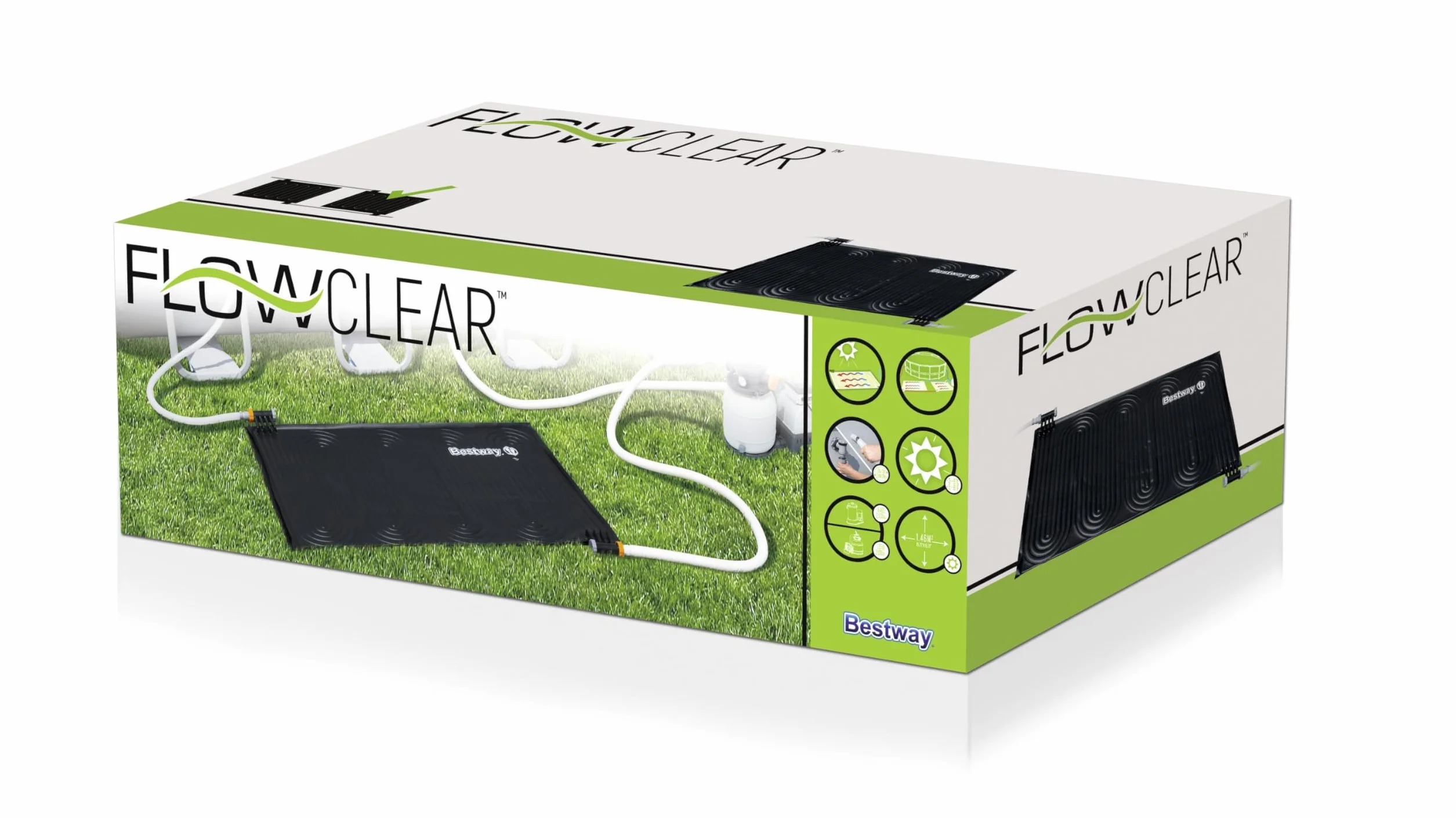 Bestway Flowclear™ 43" X 67"/1.10M X 1.71M Clean Sun Powered Pool Pad