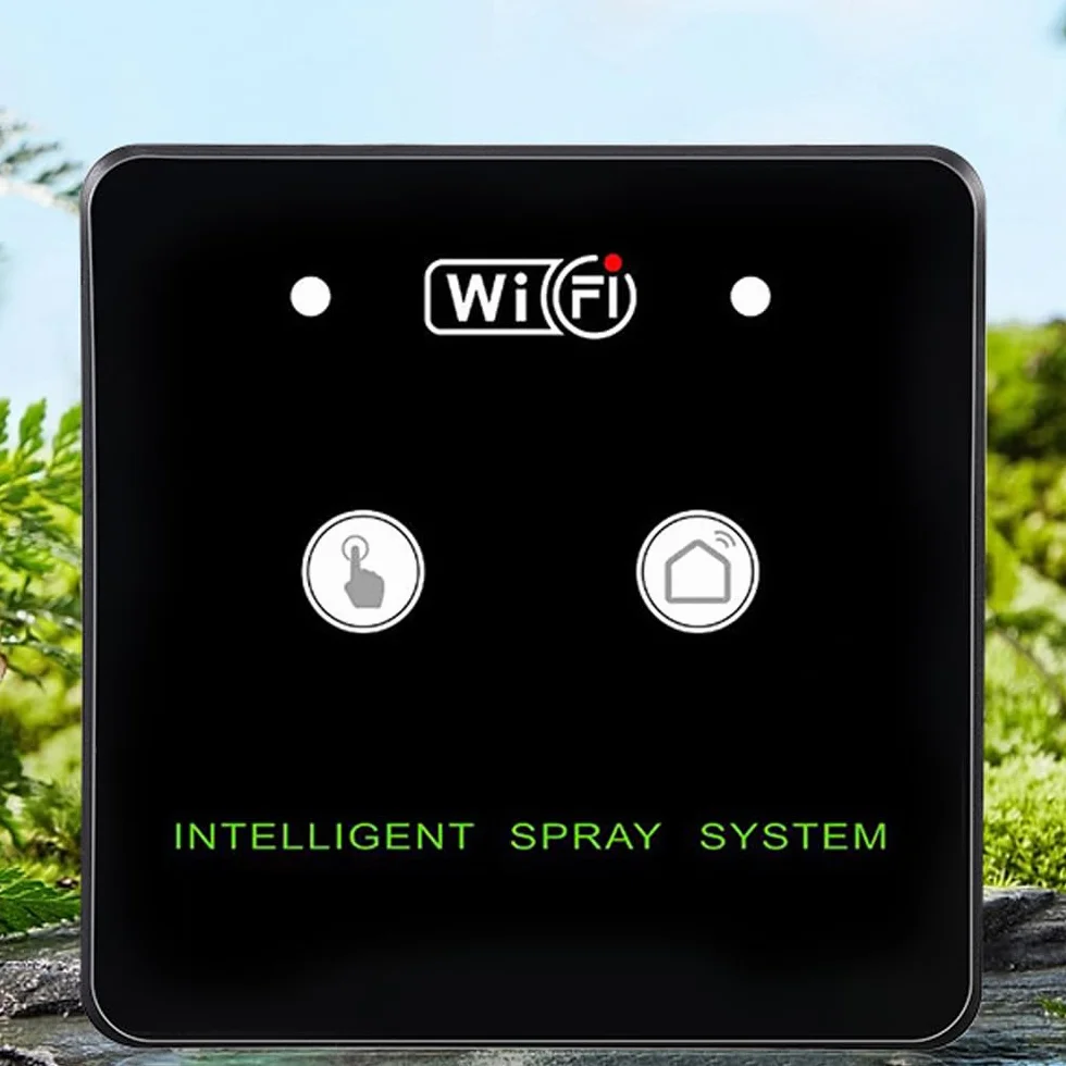 Inteligentny System Nawadniania Terrarium, Dysze Sprayowe 360 ​​° Regulowane Czasowe Kontrolowane Przez Czas Telefon Komórkowy Zdalny Terrarium, dla Zakładu Gadów (wielobarwność)