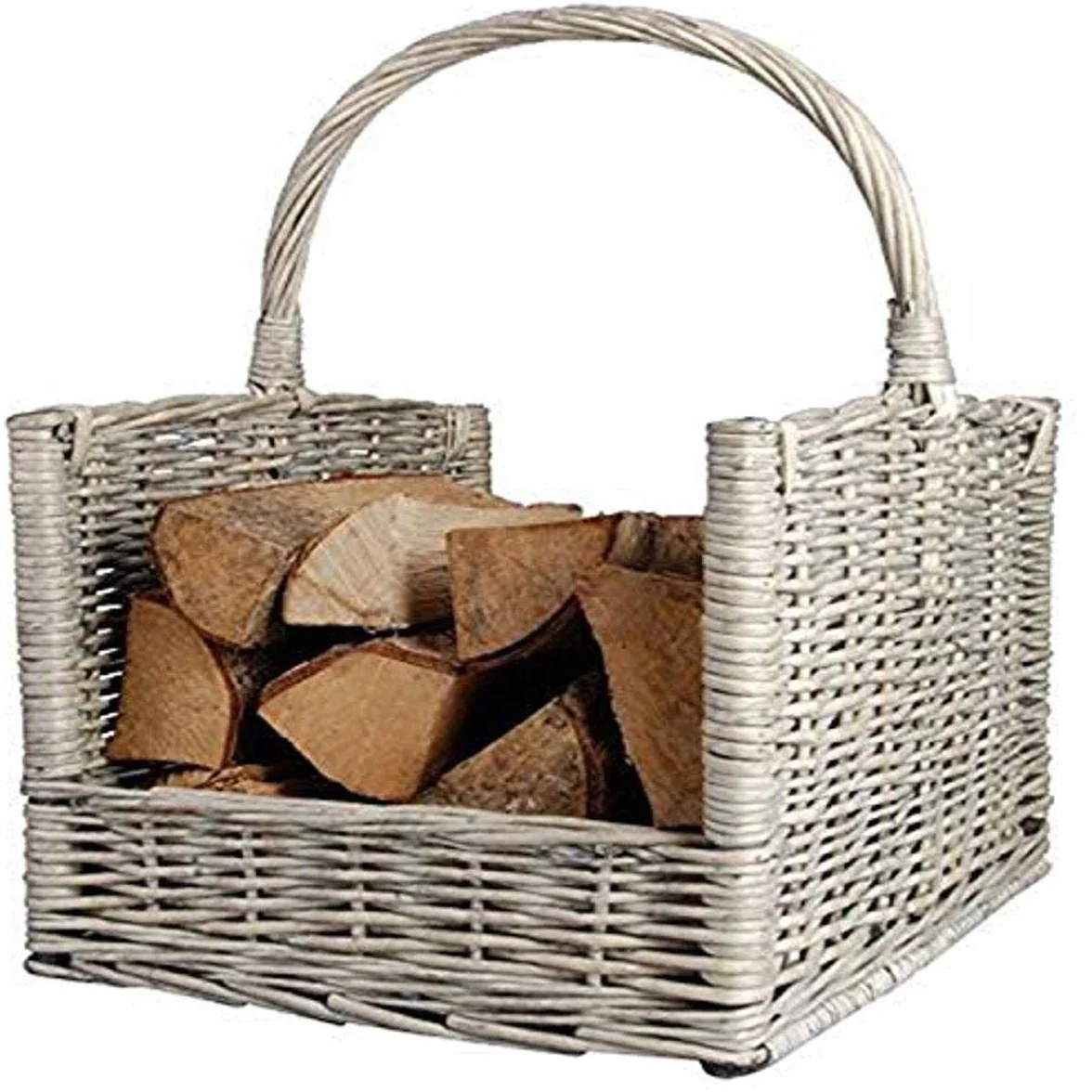 Fallen Fruits Koszyk z drewna - szary