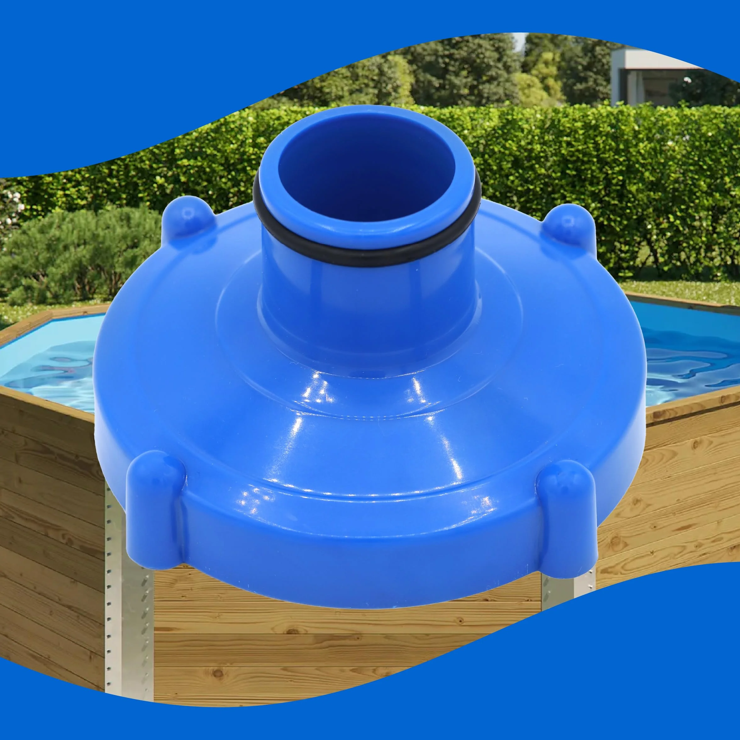 PF DOGGY Intex Adapter do węża basenowego basenowy - Ładowarka do odkurzacza Intex