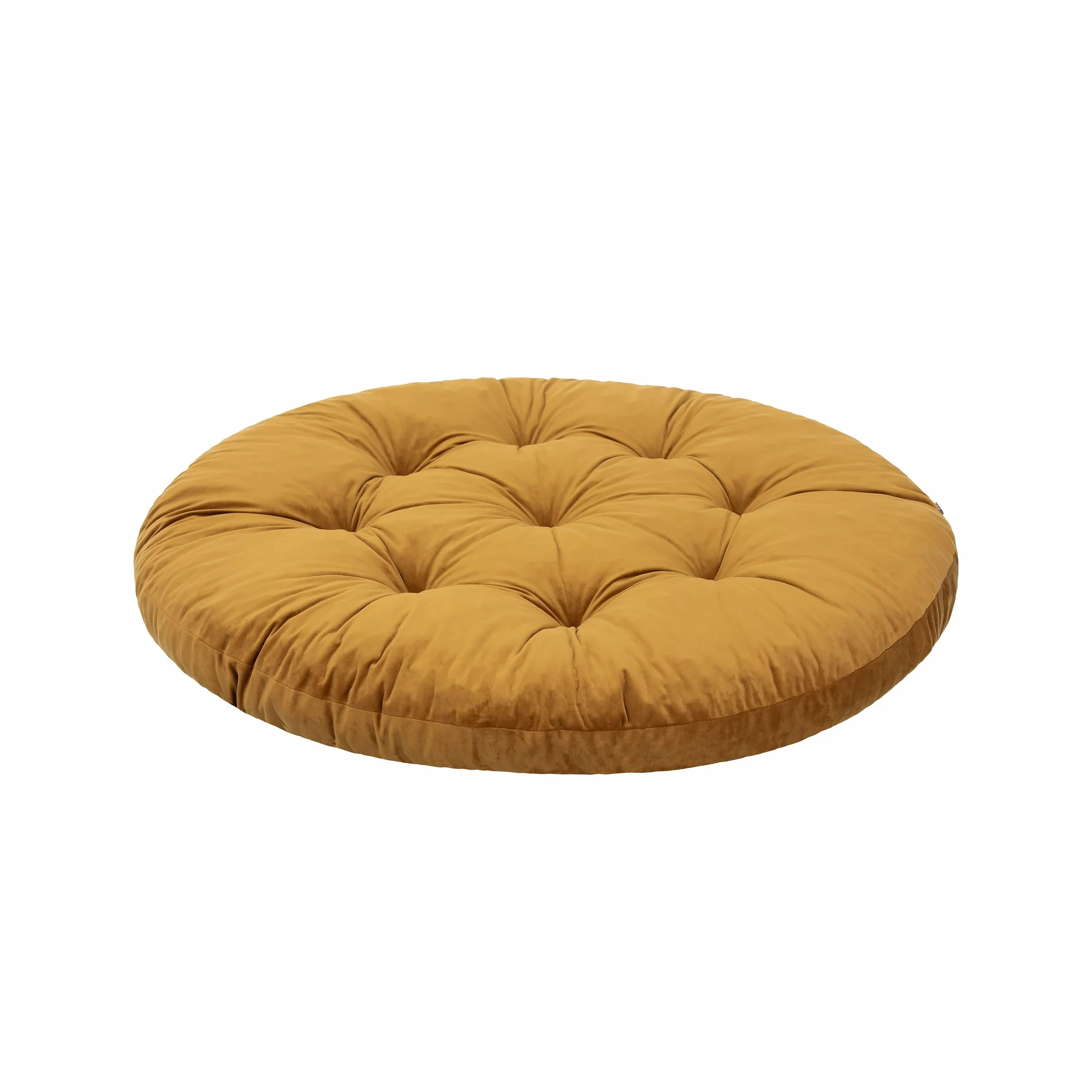 Poduszka na fotel wiszący Velvet 65x65 cm żółta