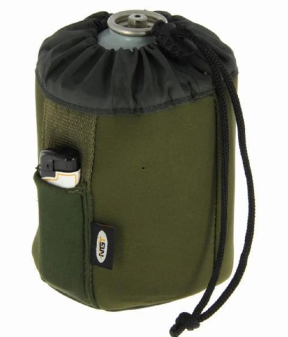 NGT Unisex pokrowiec neoprenowy na gaz butanowy, zielony, 450 g