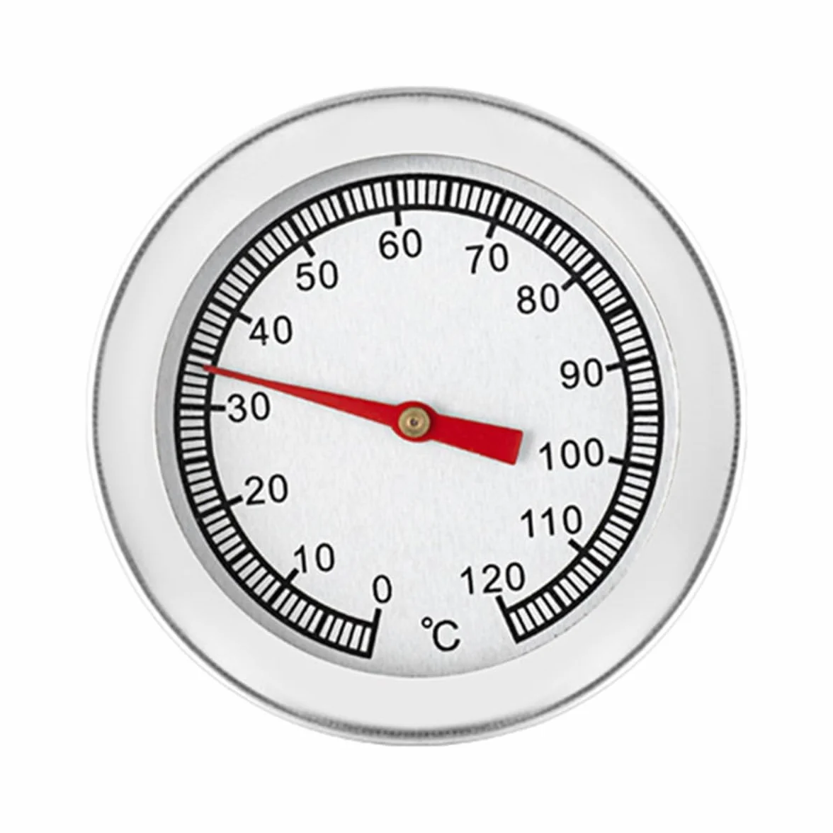 Termometr do pieczenia do grilla, wędzarni, piekarnika, pizzy, wyświetlacz temperatury 0-120°C do pieczenia mięsa, termometr kuchenny ze stali nierdzewnej