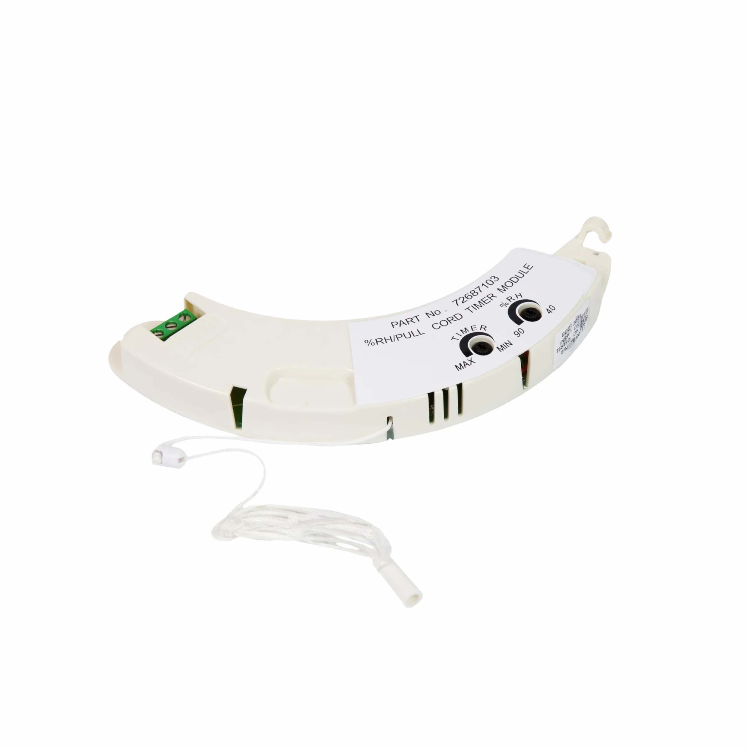Airflow 72687103 HTM iCON Plug-in Moduł wilgotności i timera do wentylatora 230V