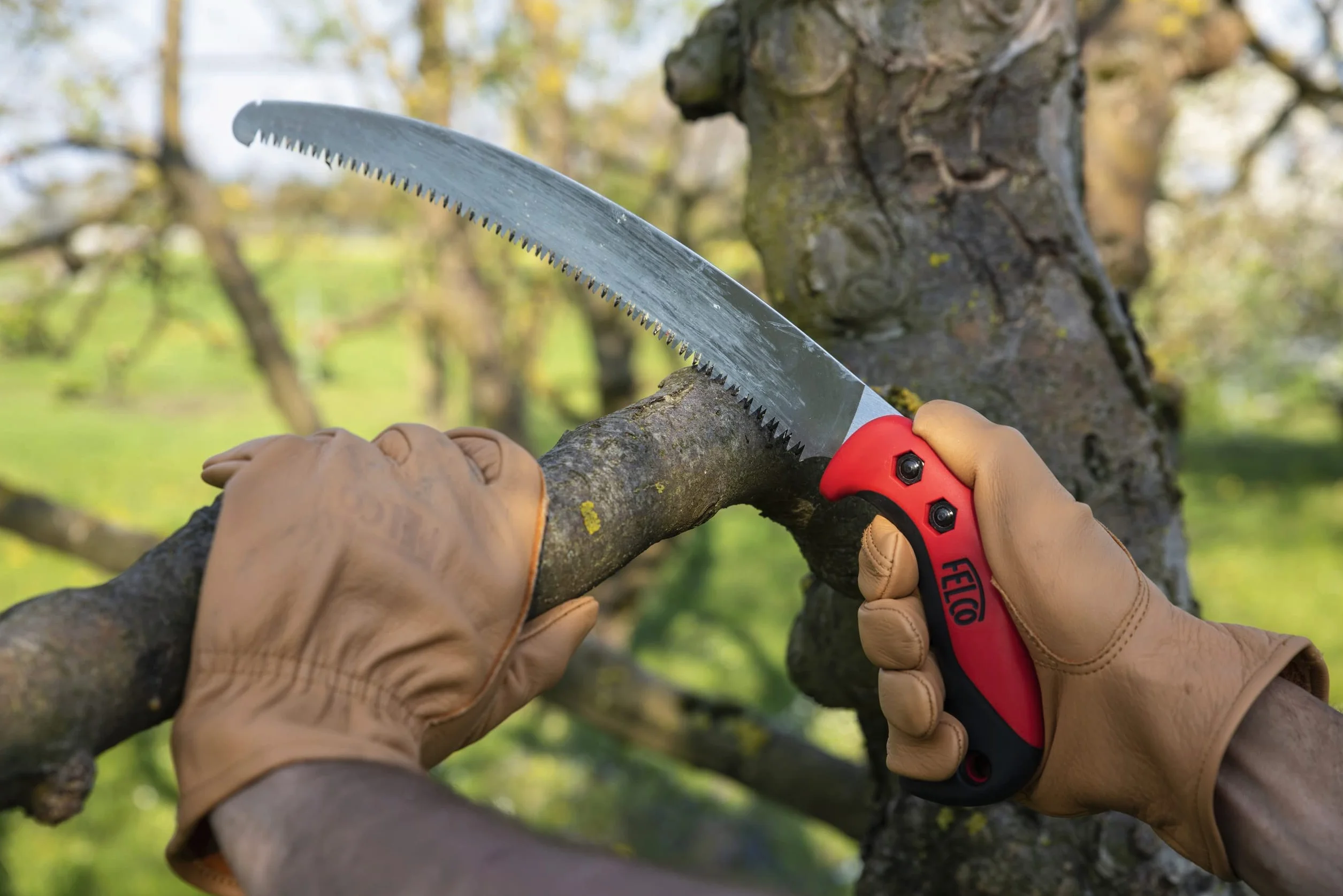 FELCO rękawice ogrodowe 703 jasnobrązowe rozmiar M