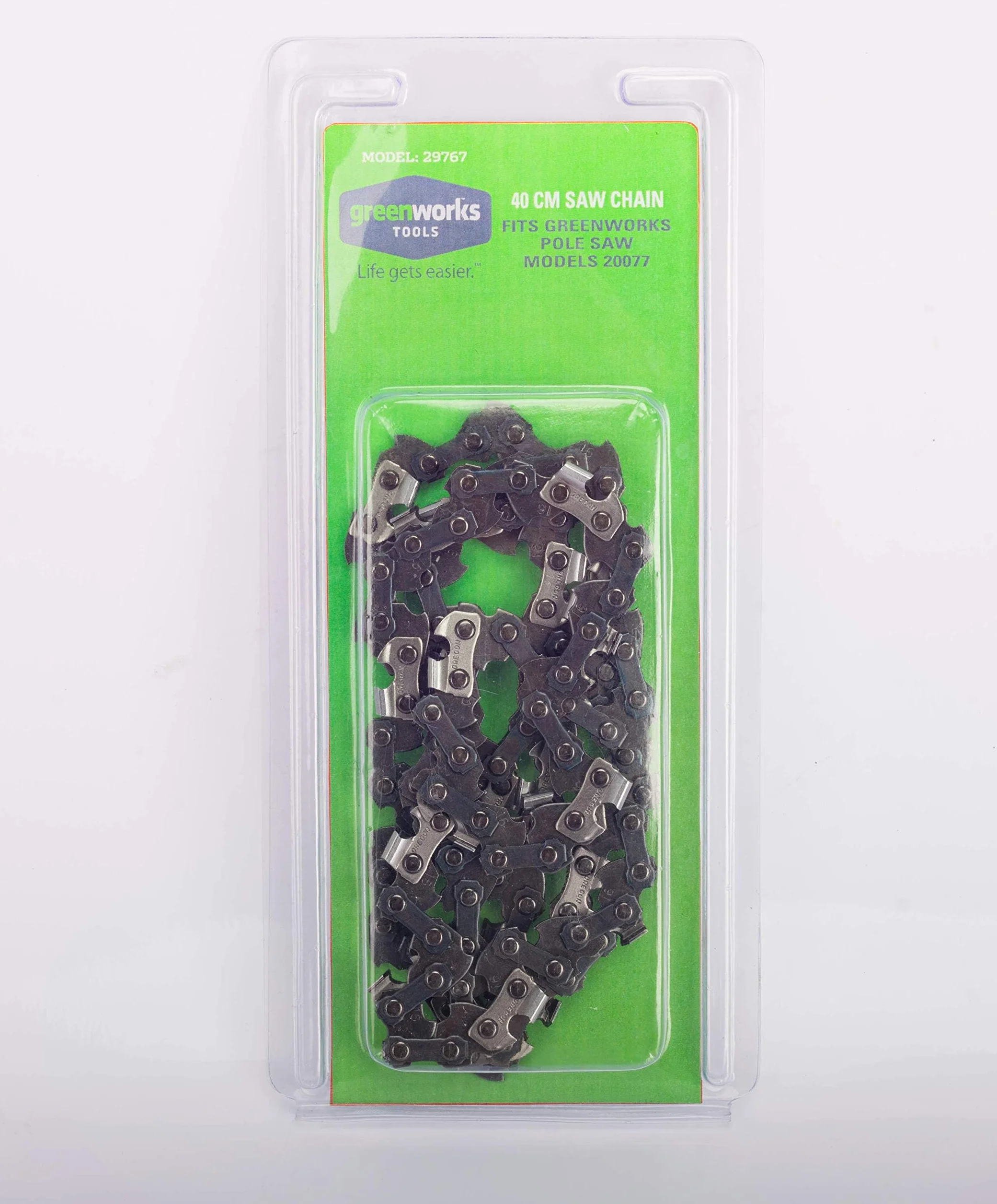 Greenworks Łańcuch do pilarki łańcuchowej (40 cm łańcuch Oregon pasujący do pilarek łańcuchowych z serii 40 Volt od Greenworks)