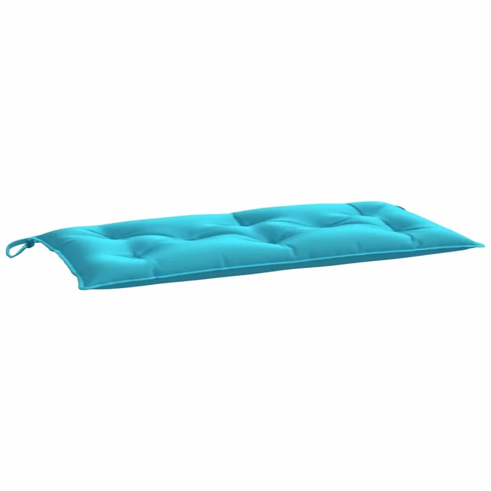 vidaXL Poduszki na ławkę ogrodową 2 szt. 100x50x7 cm turkusowe