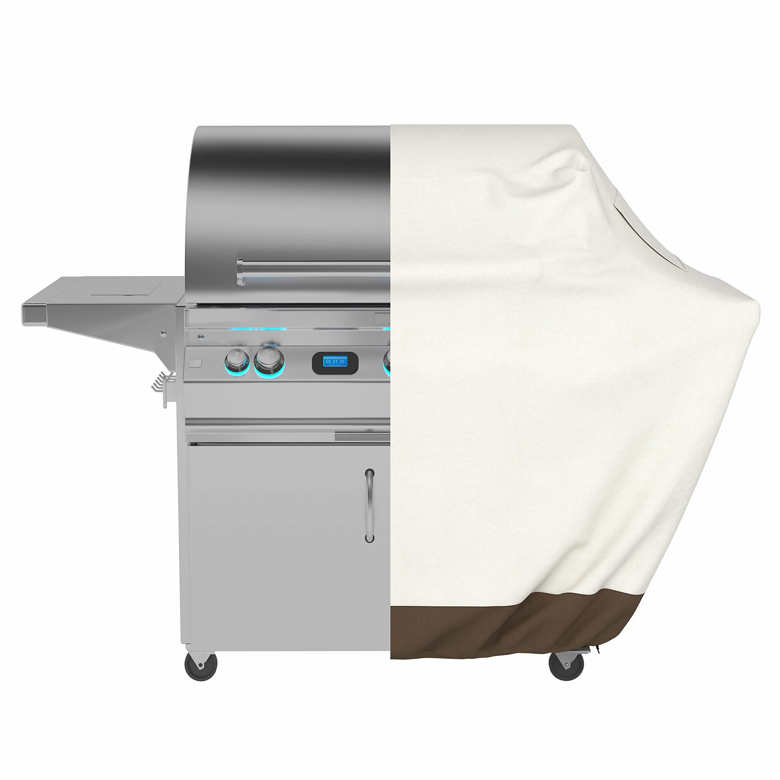 Amazon Basics Pokrowiec na grill gazowy barbecue, 165,1 cm, duży